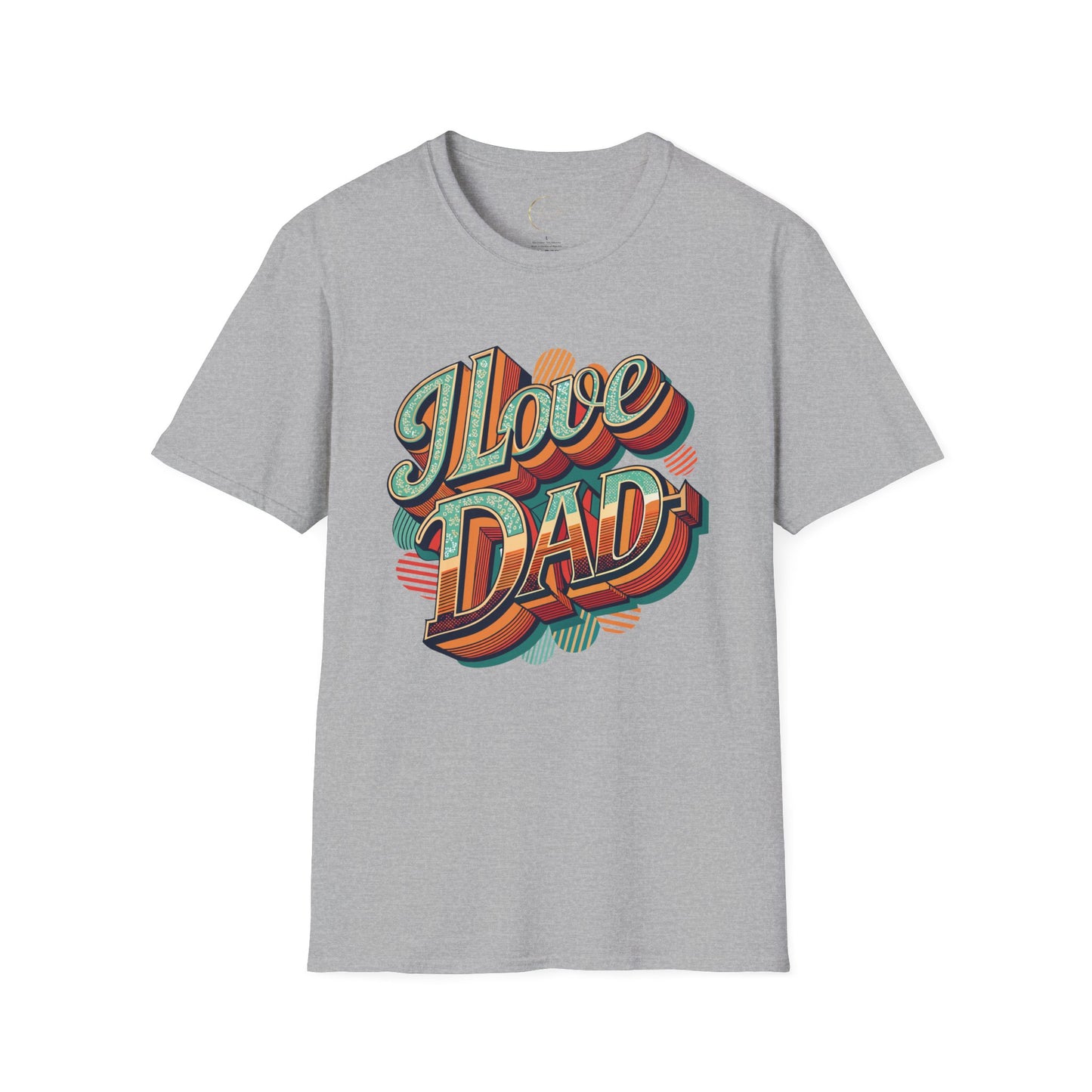 Unisex Softstyle I Love Dad T-Shirt