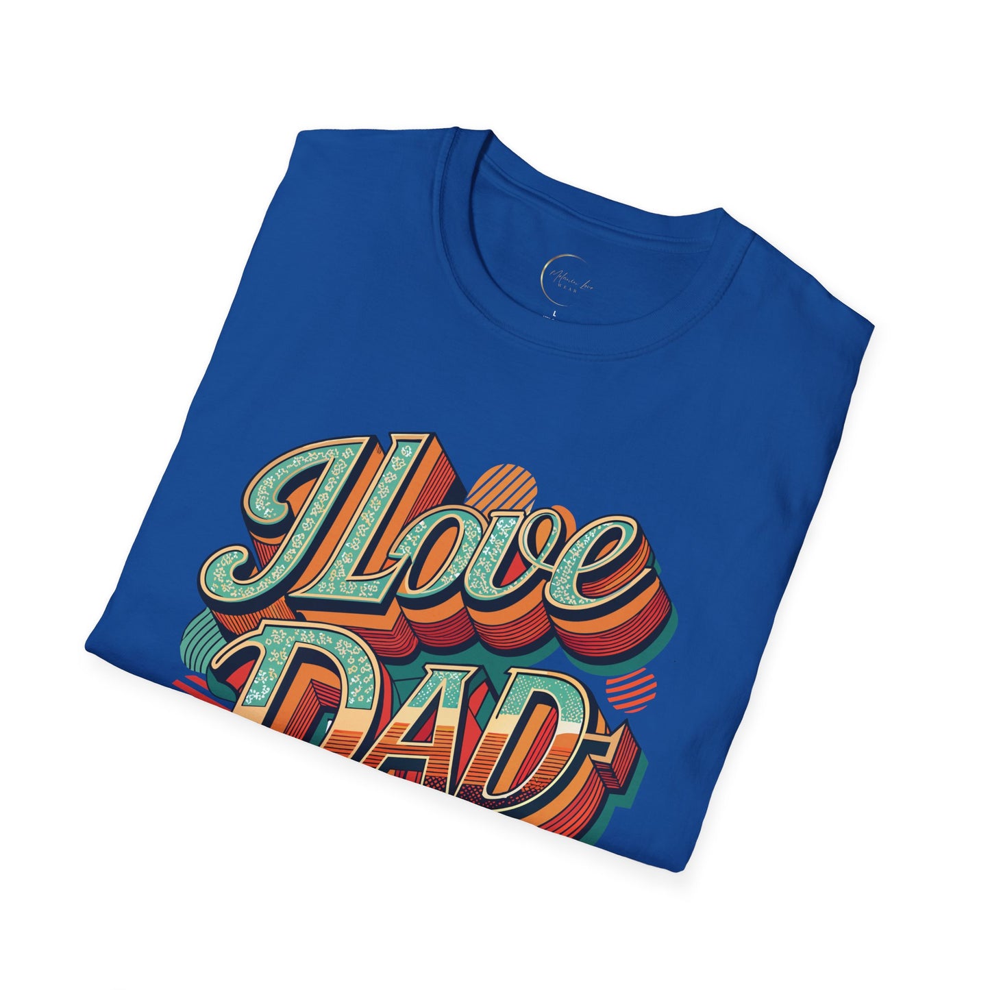 Unisex Softstyle I Love Dad T-Shirt