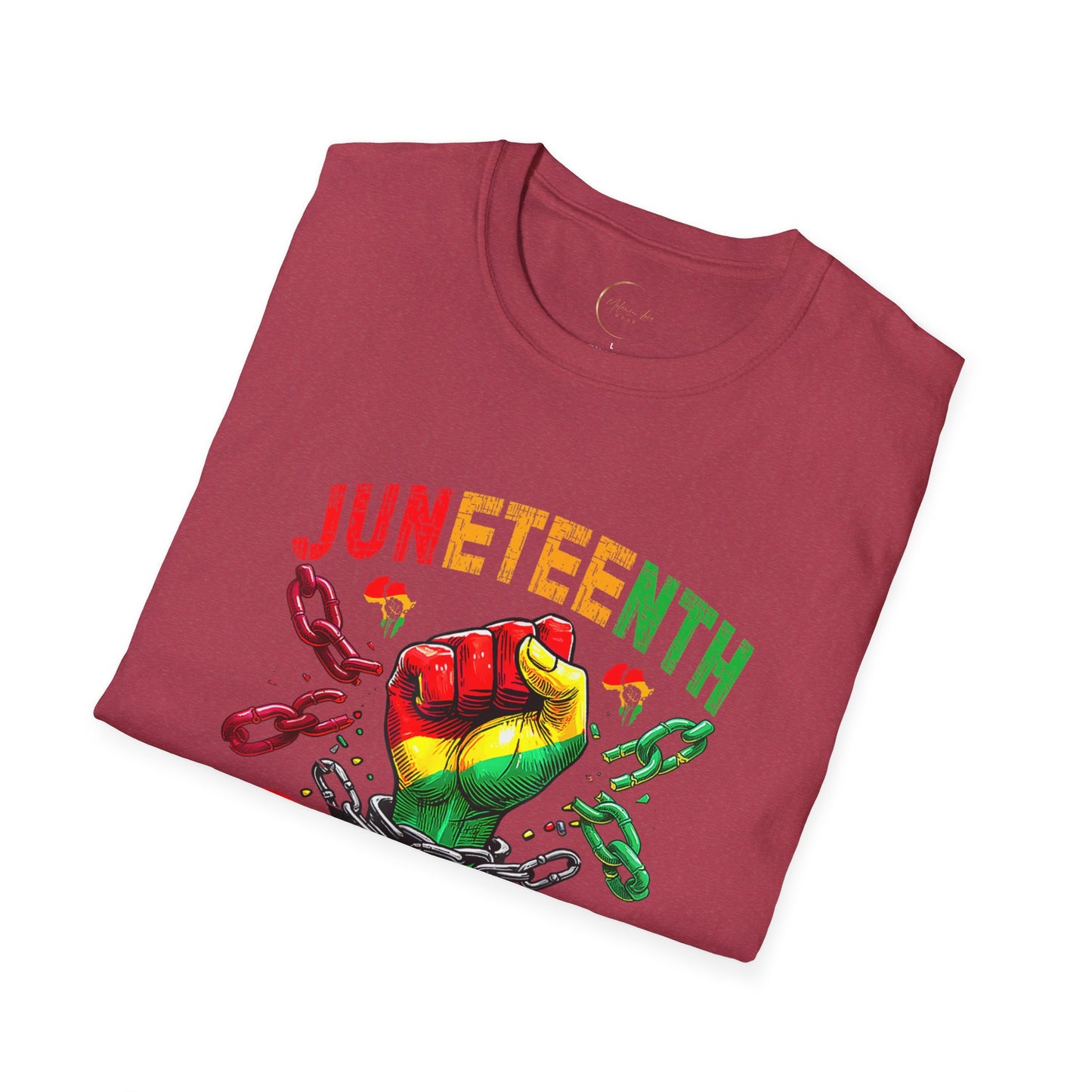 Juneteenth Celebration T-Shirt | Breaking Every Chain Shirt, Black History Month Tee, Unisex Softstyle T, Gift for Freedom Lovers