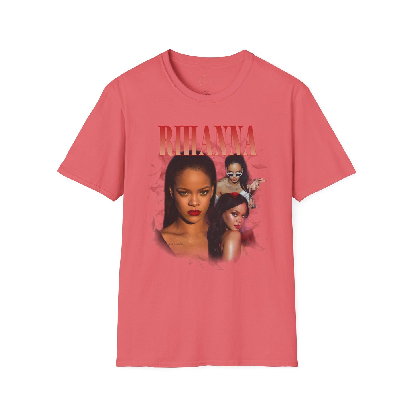 Rihanna Unisex Softstyle T-Shirt | Casual Fashion, Music Lover Gift, Birthday Gift, Concert Tee, Unique Style