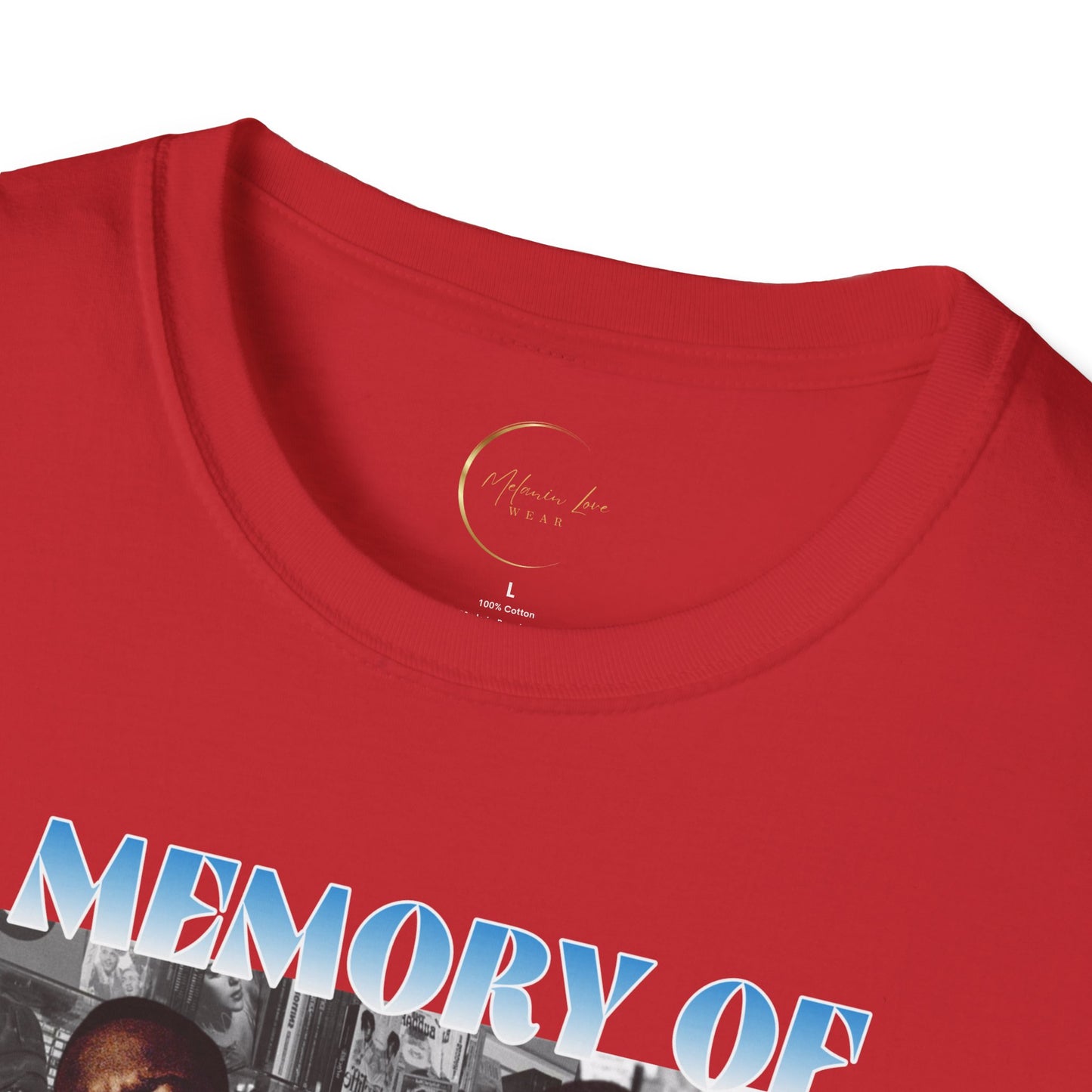 In Memory of Biggie Unisex Softstyle T-Shirt, Hip Hop Tribute Tee, Nostalgic Music Shirt, Hip Hop Fashion, Gift for Fans, Streetwear