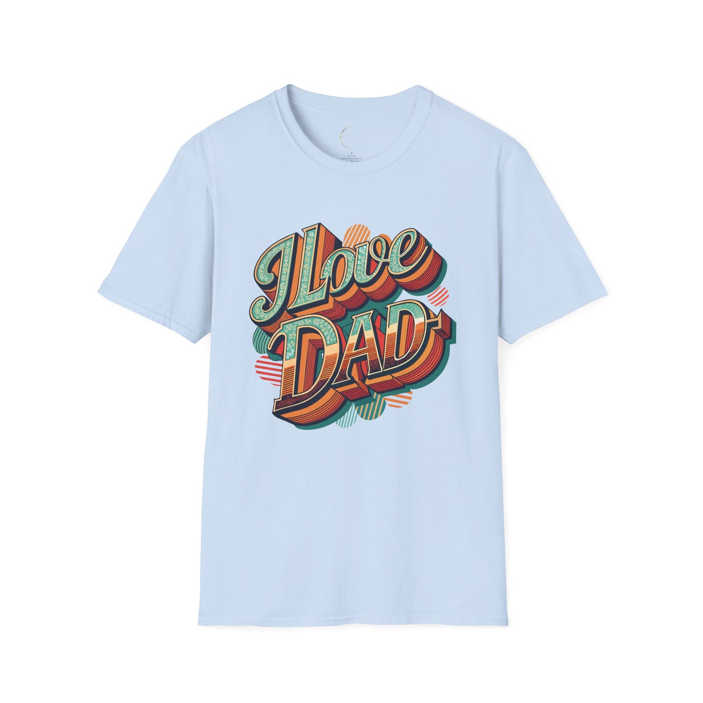 Unisex Softstyle I Love Dad T-Shirt