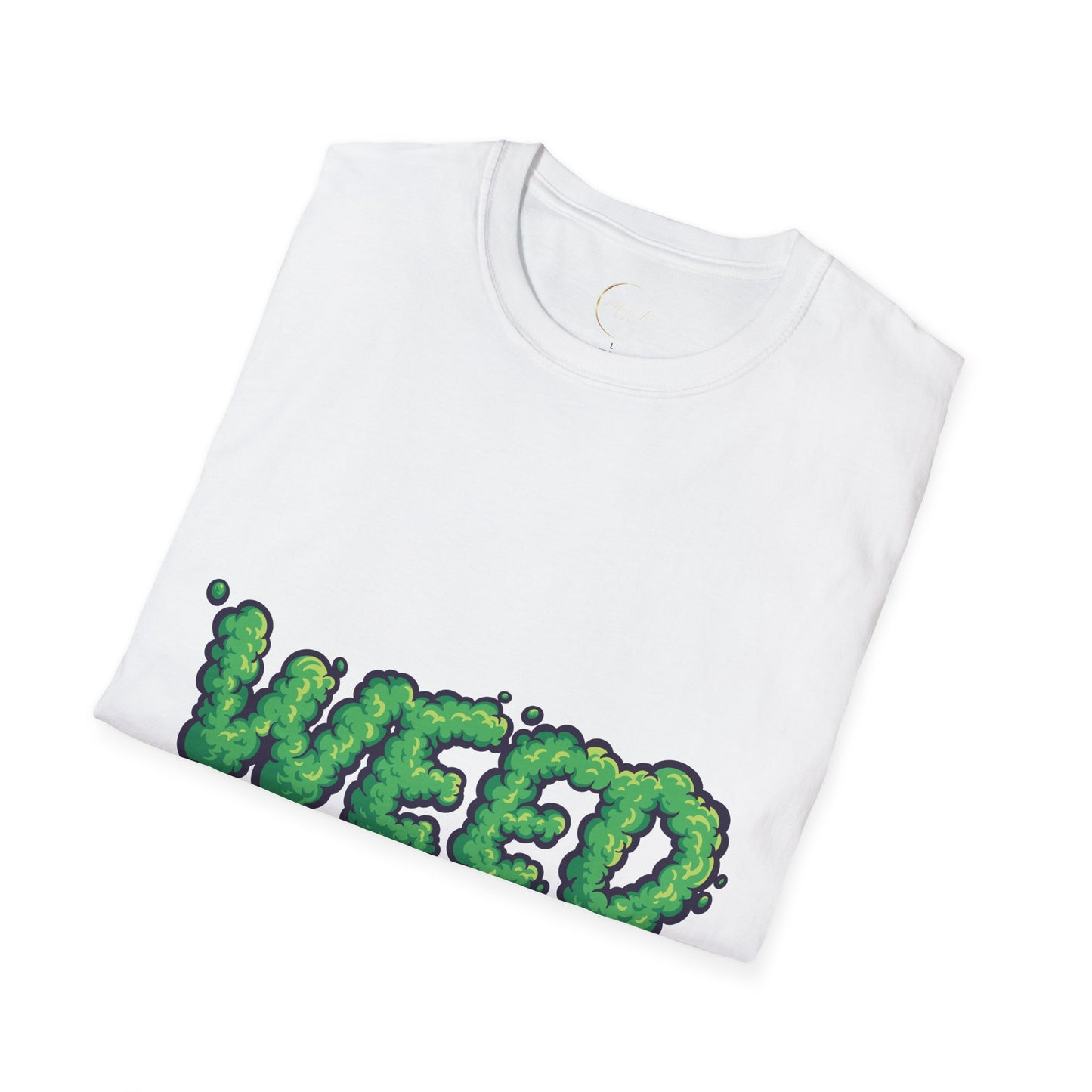 Casual Weed T-Shirt, Trendy Graphic Tee, Stoner Apparel, Gift for Smokers, 420 Friendly Top