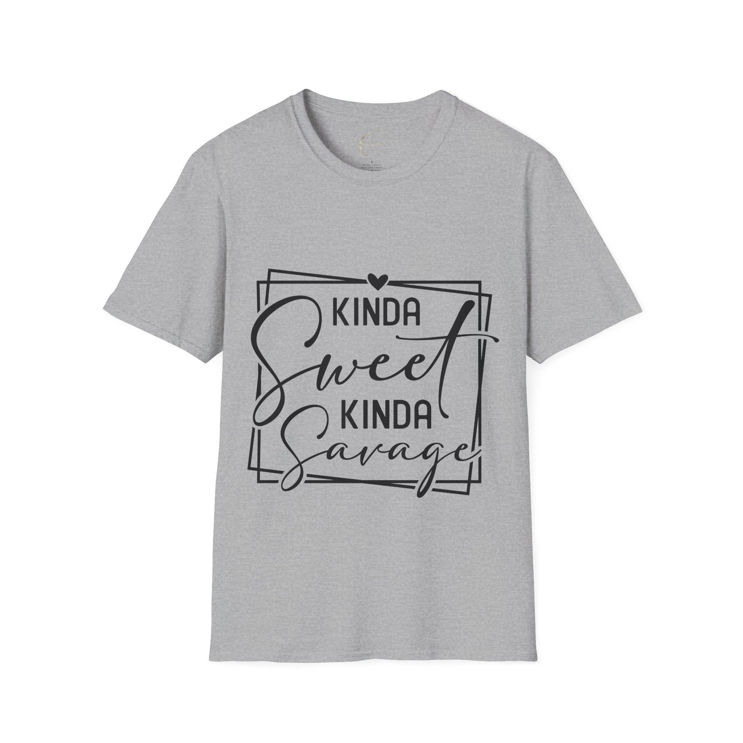 Unisex Softstyle Kinda Sweet Kinda Savage T-Shirt