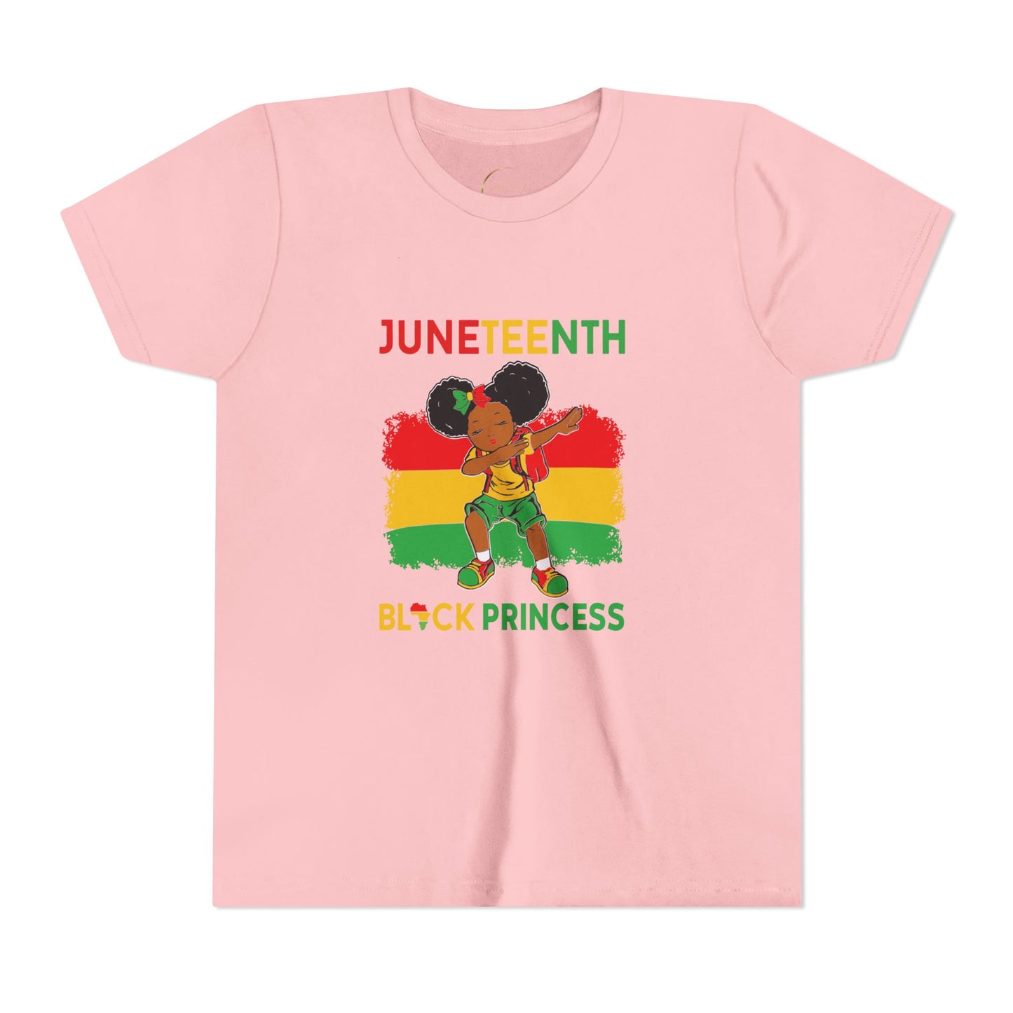 Youth Black Princess Short Sleeve Tee