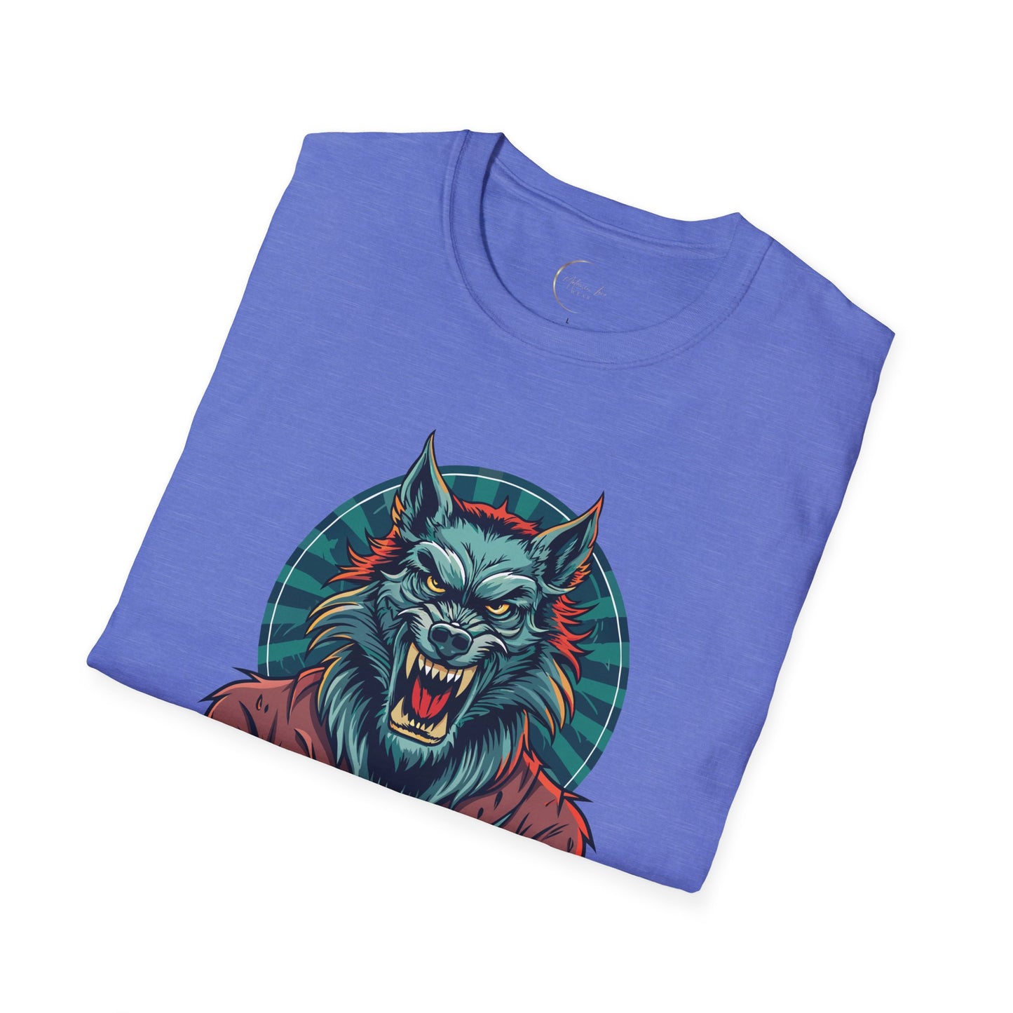 Unisex Softstyle Wolf Dad T-Shirt