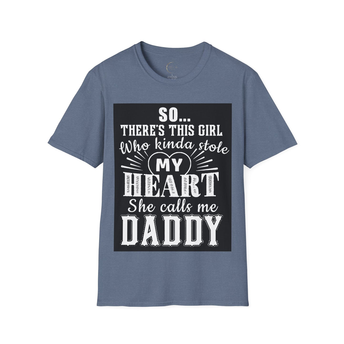 Unisex Softstyle My Heart Daddy T-Shirt