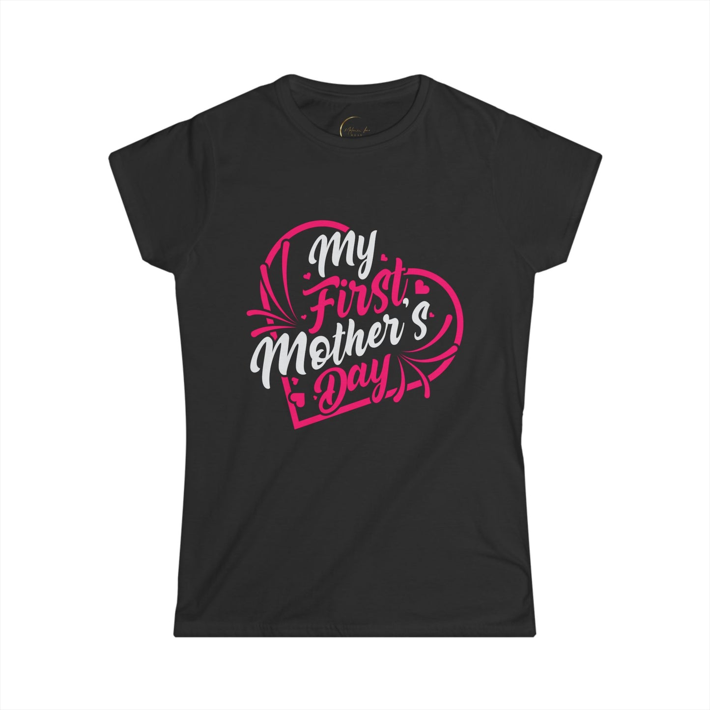 My First Mother's Day Tee - Women's Softstyle Shirt for New Moms