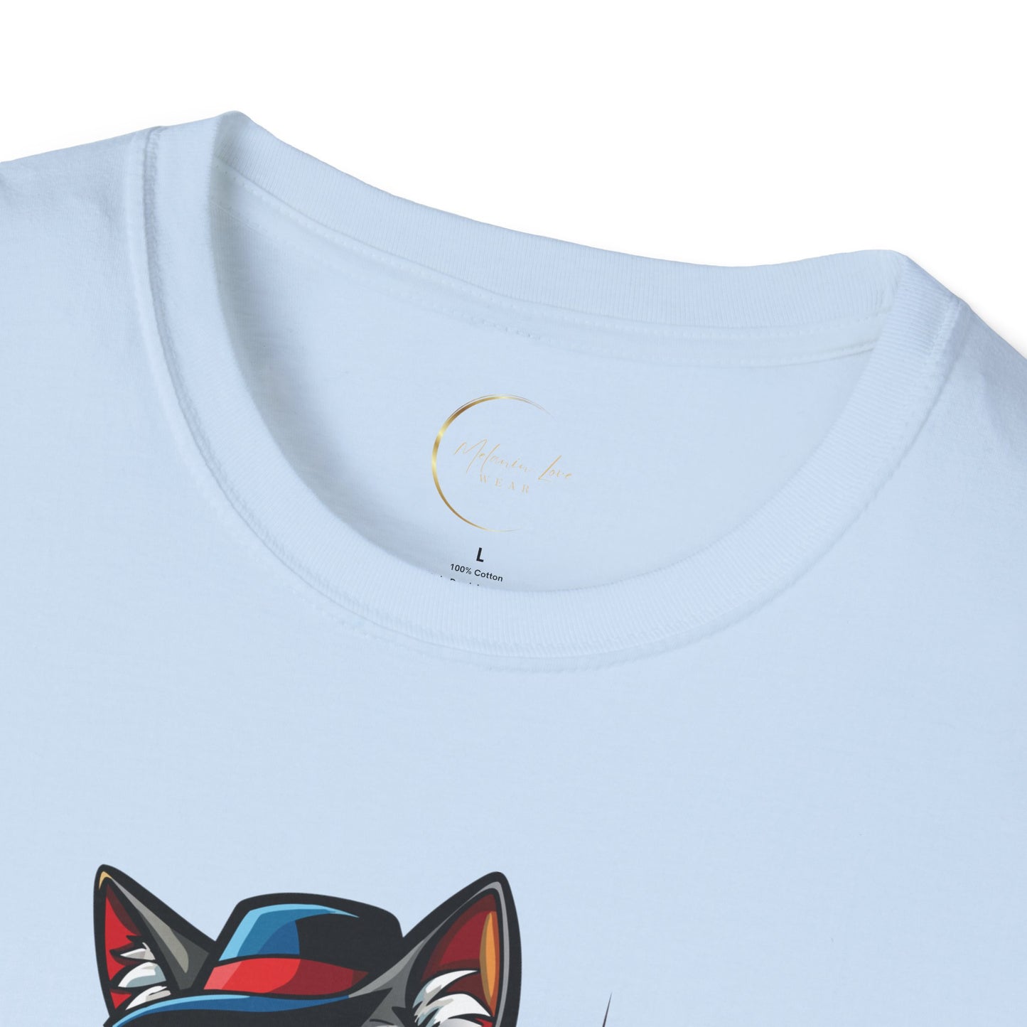 Unisex Softstyle Cat Father T-Shirt