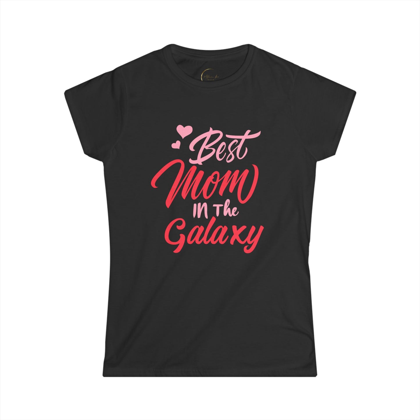 Best Mom in the Galaxy Women's Softstyle Tee - Cute Mother's Day Gift
