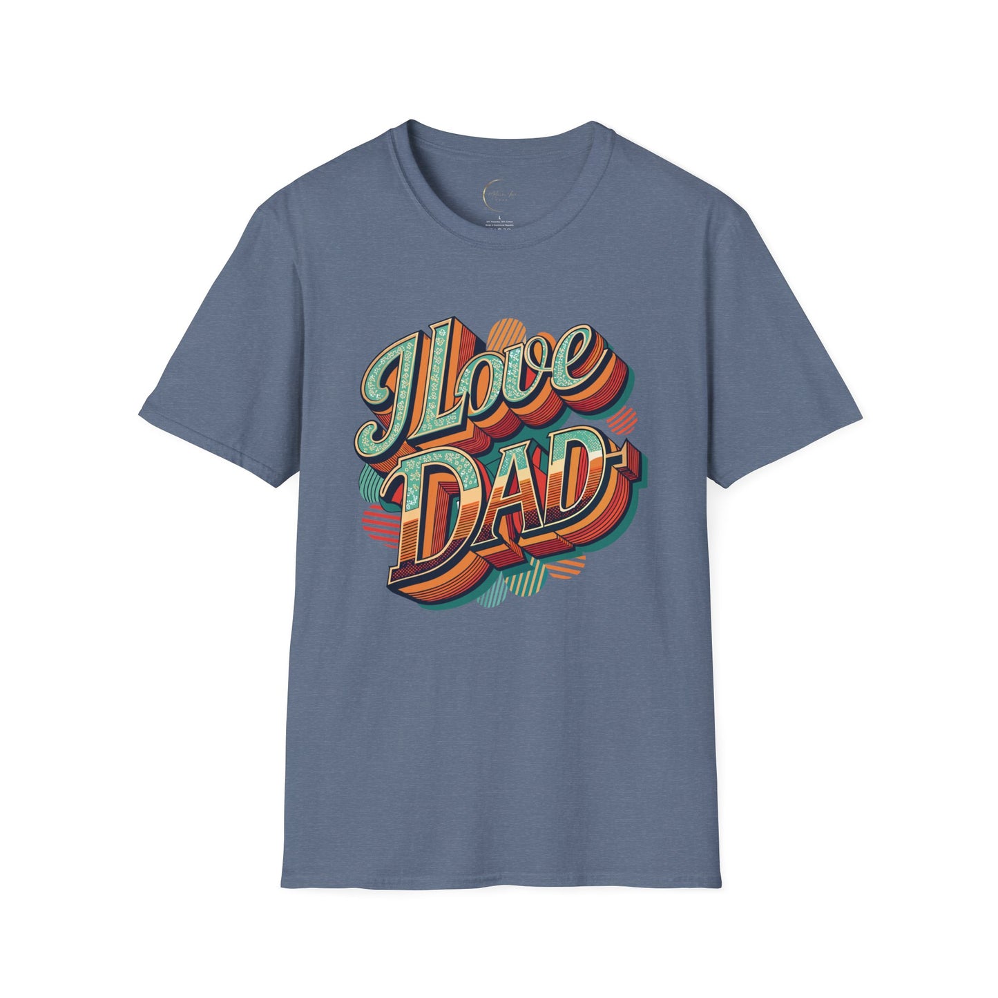 Unisex Softstyle I Love Dad T-Shirt