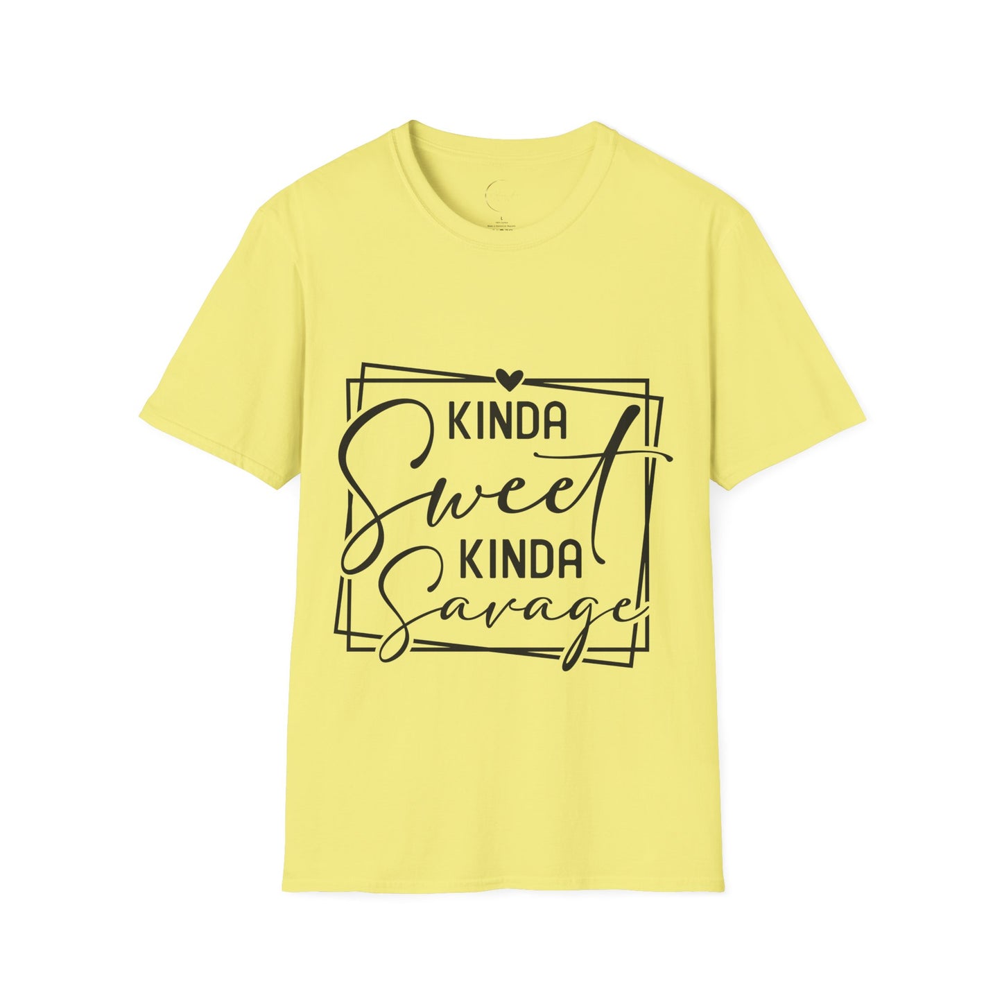 Unisex Softstyle Kinda Sweet Kinda Savage T-Shirt