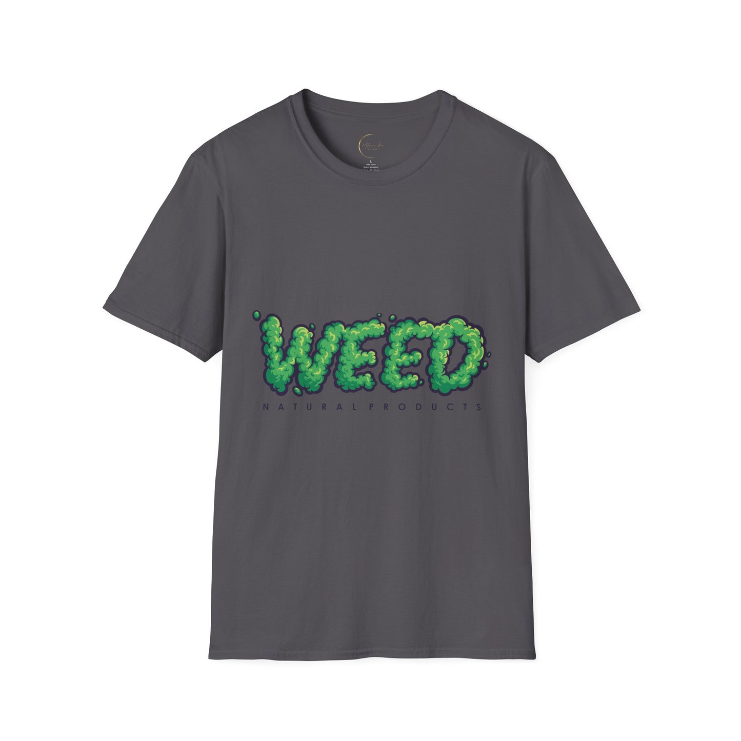 Casual Weed T-Shirt, Trendy Graphic Tee, Stoner Apparel, Gift for Smokers, 420 Friendly Top