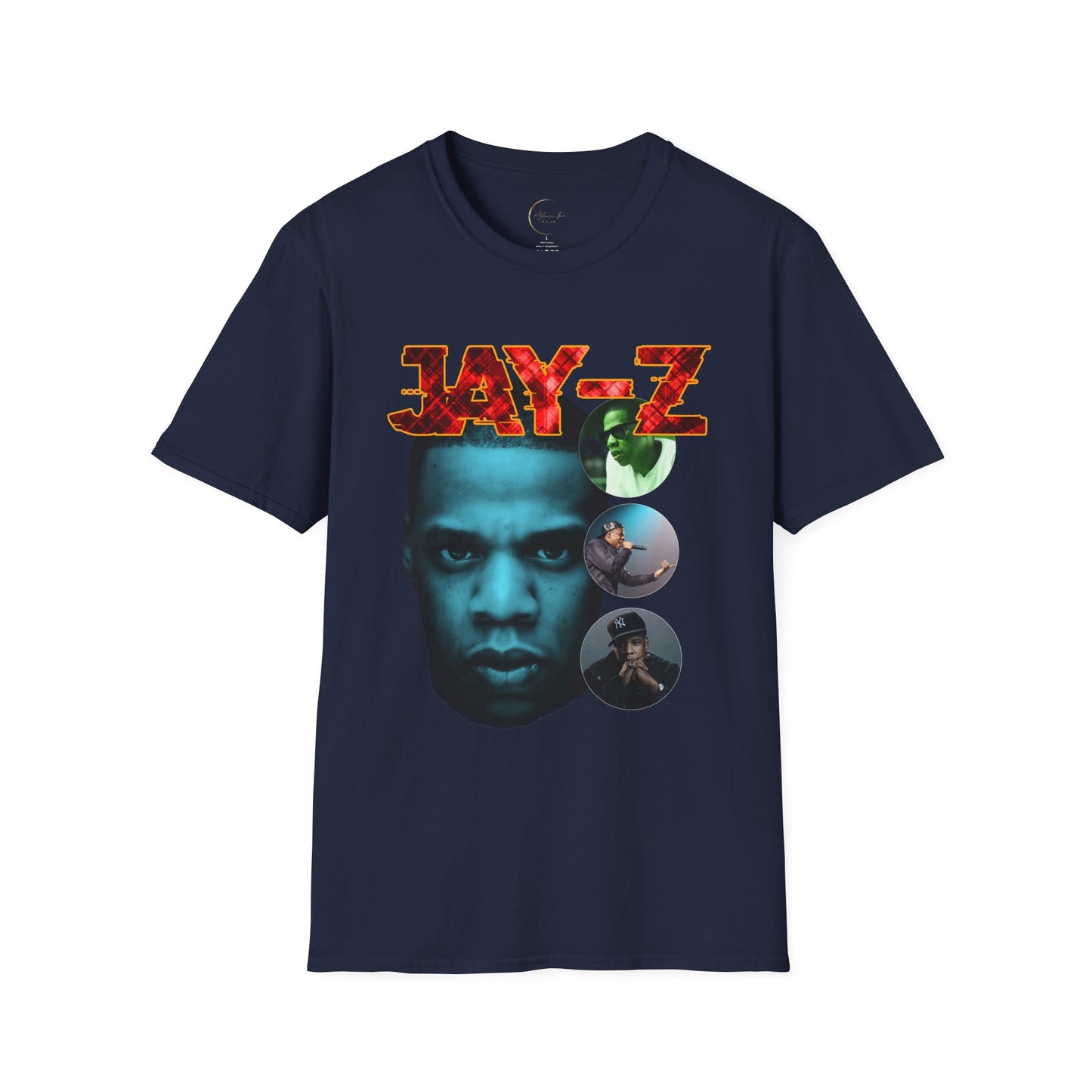 Jay-Z Inspiring Unisex Softstyle T-Shirt, Hip Hop Fashion Tee, Music Lover Gift, Streetwear Must-Have, Unique Concert Tee