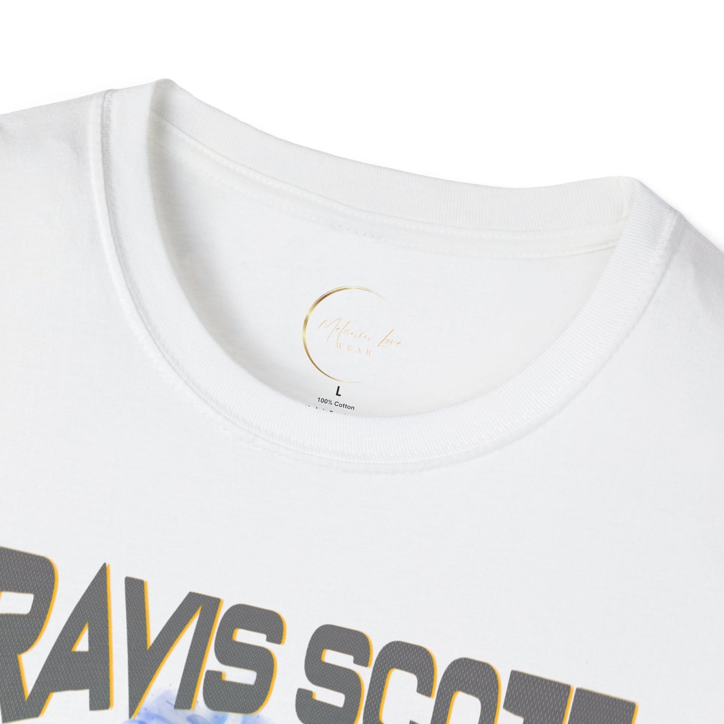 Travis Scott Unisex Softstyle T-Shirt, Hip Hop Apparel, Music Fan Gift, Streetwear Style, Concert Tee, Music Festival Top