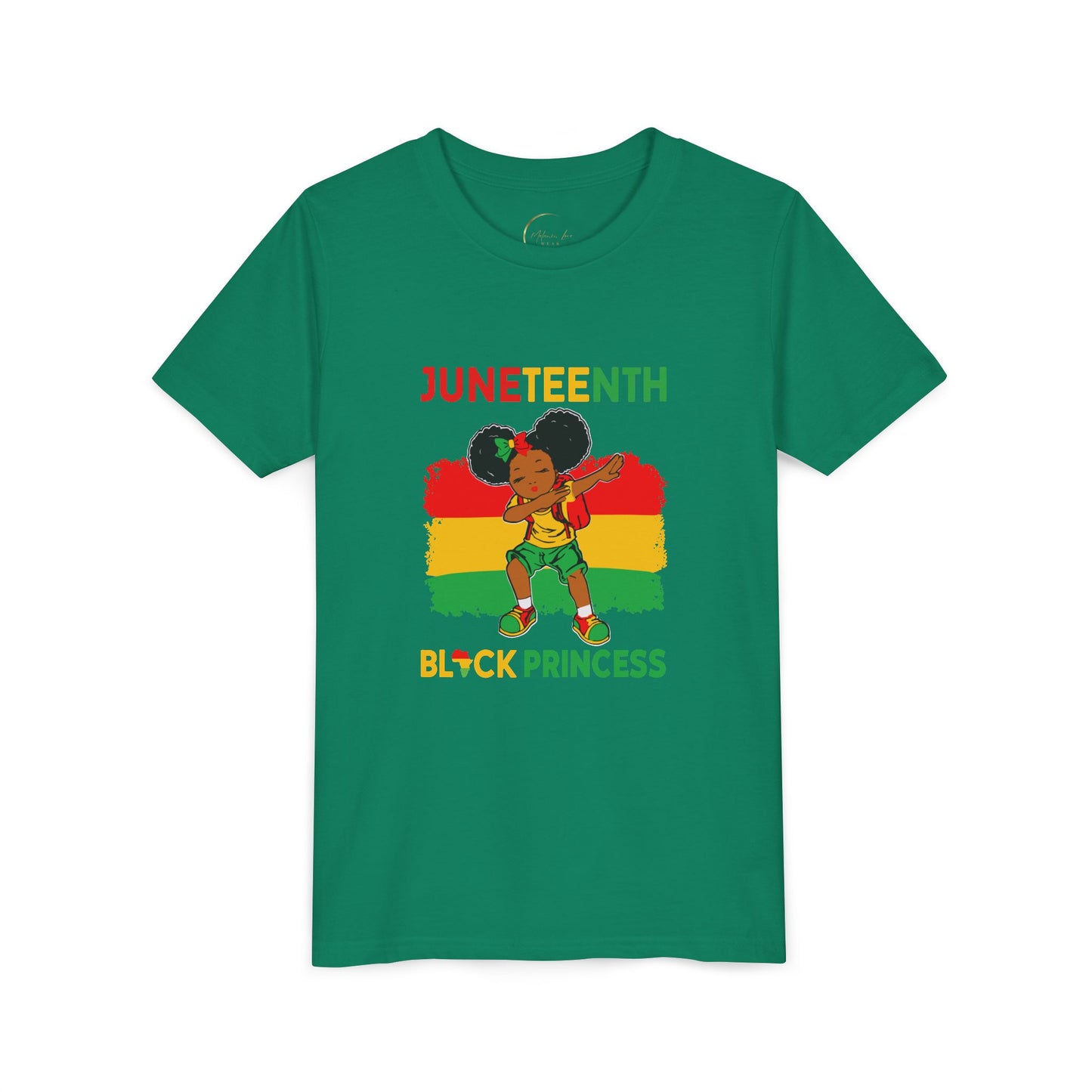 Youth Black Princess Short Sleeve Tee