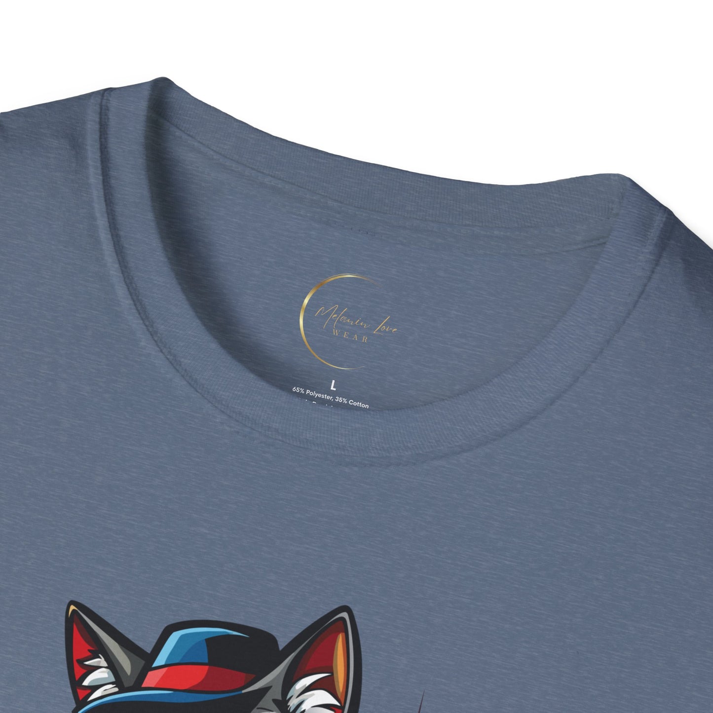 Unisex Softstyle Cat Father T-Shirt