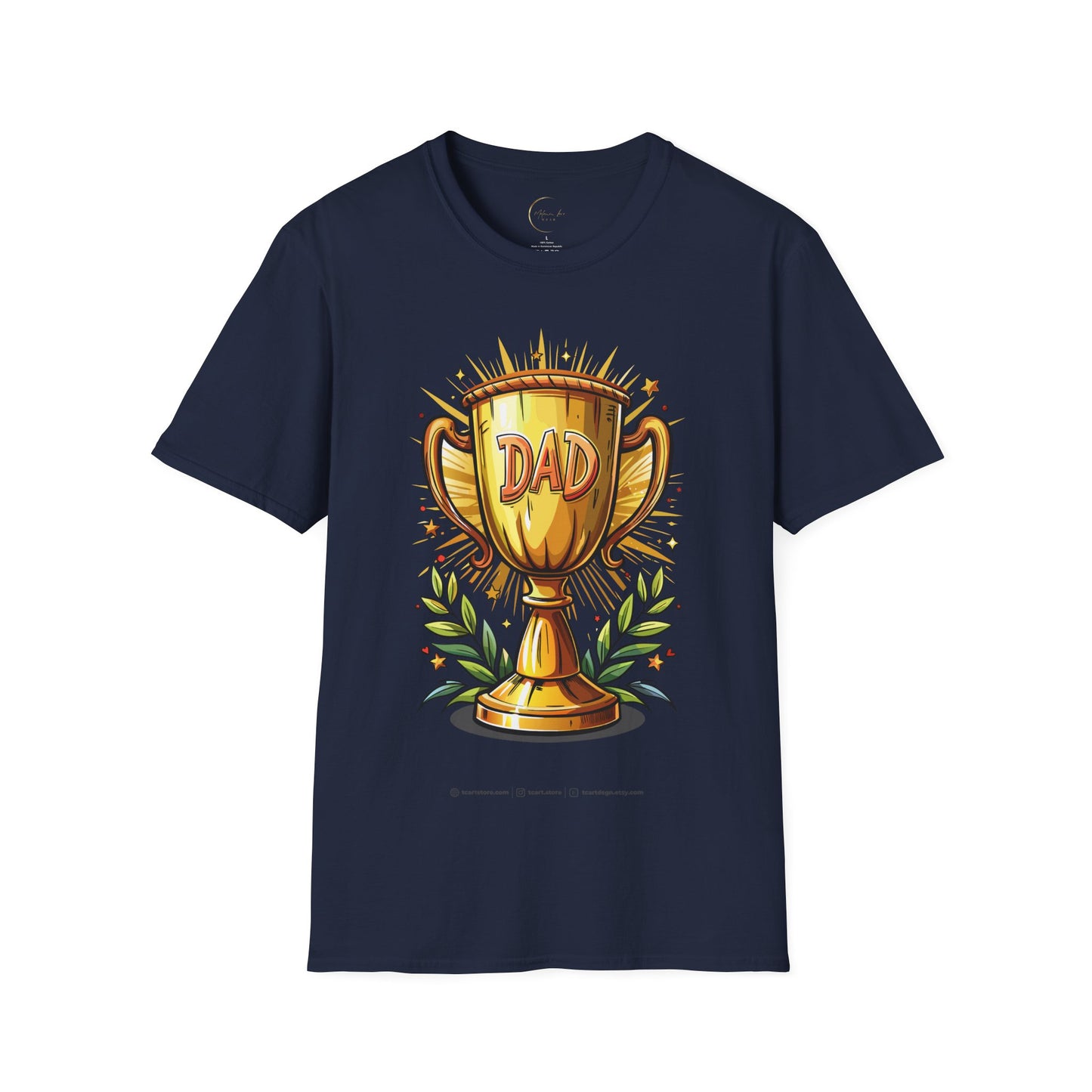 Unisex Softstyle Trophy Dad T-Shirt