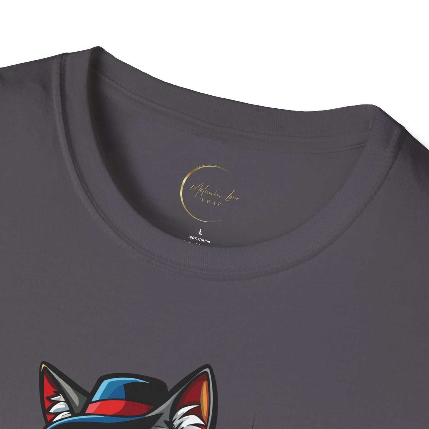 Unisex Softstyle Cat Father T-Shirt