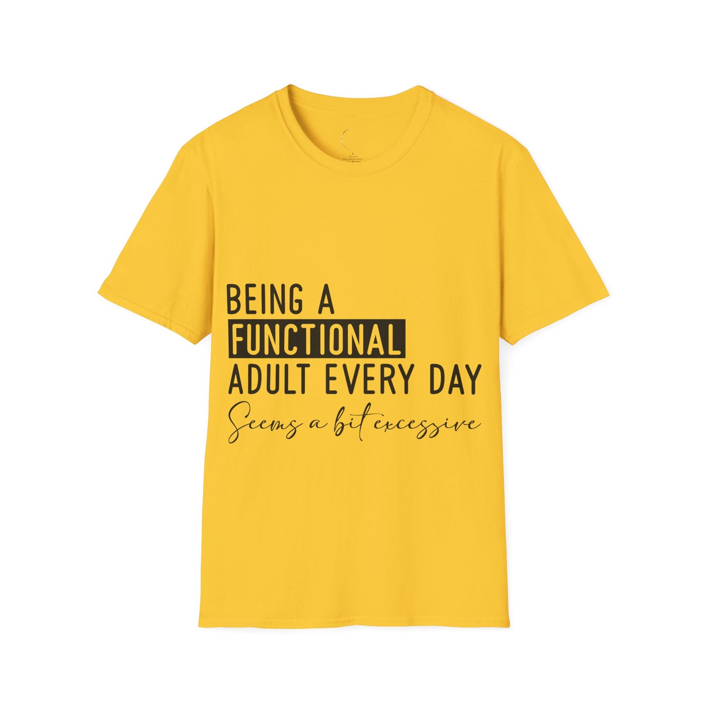 Unisex Softstyle Functional Adult T-Shirt