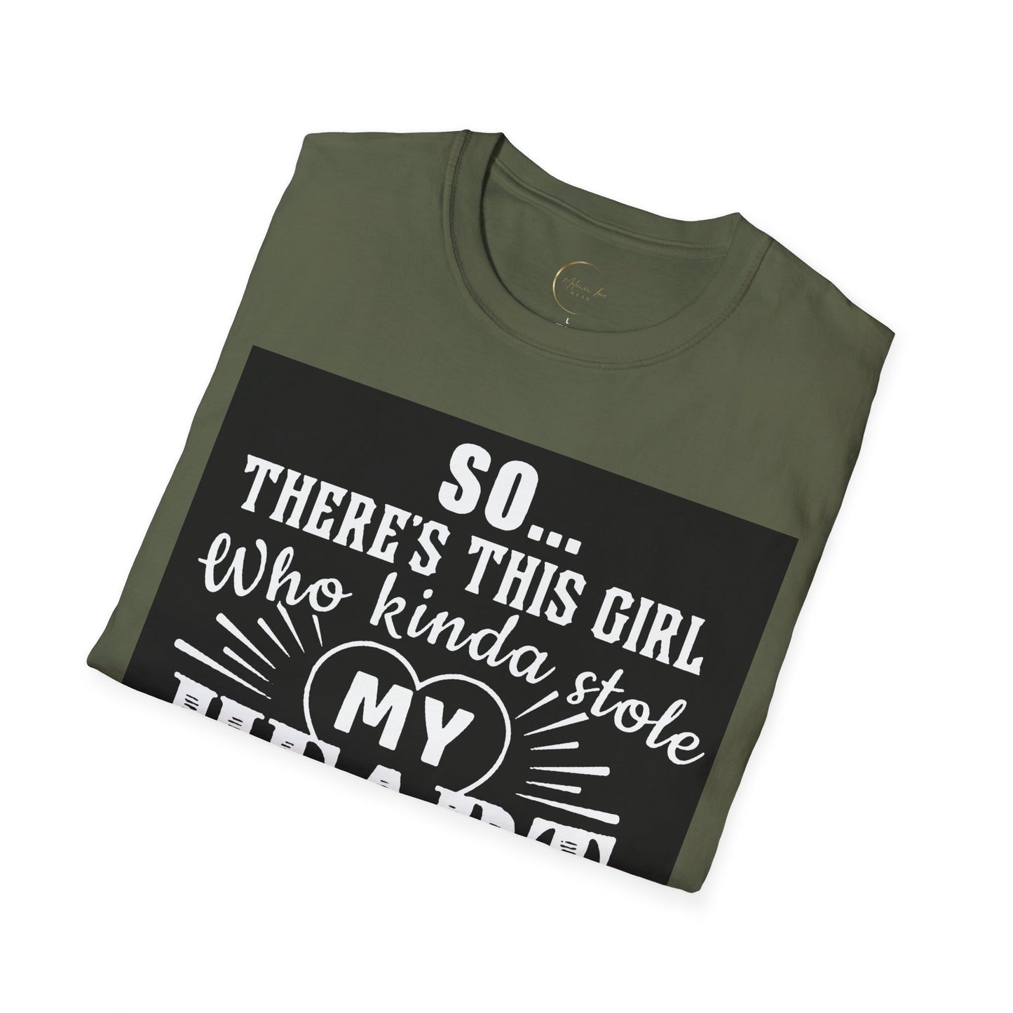 Unisex Softstyle My Heart Daddy T-Shirt