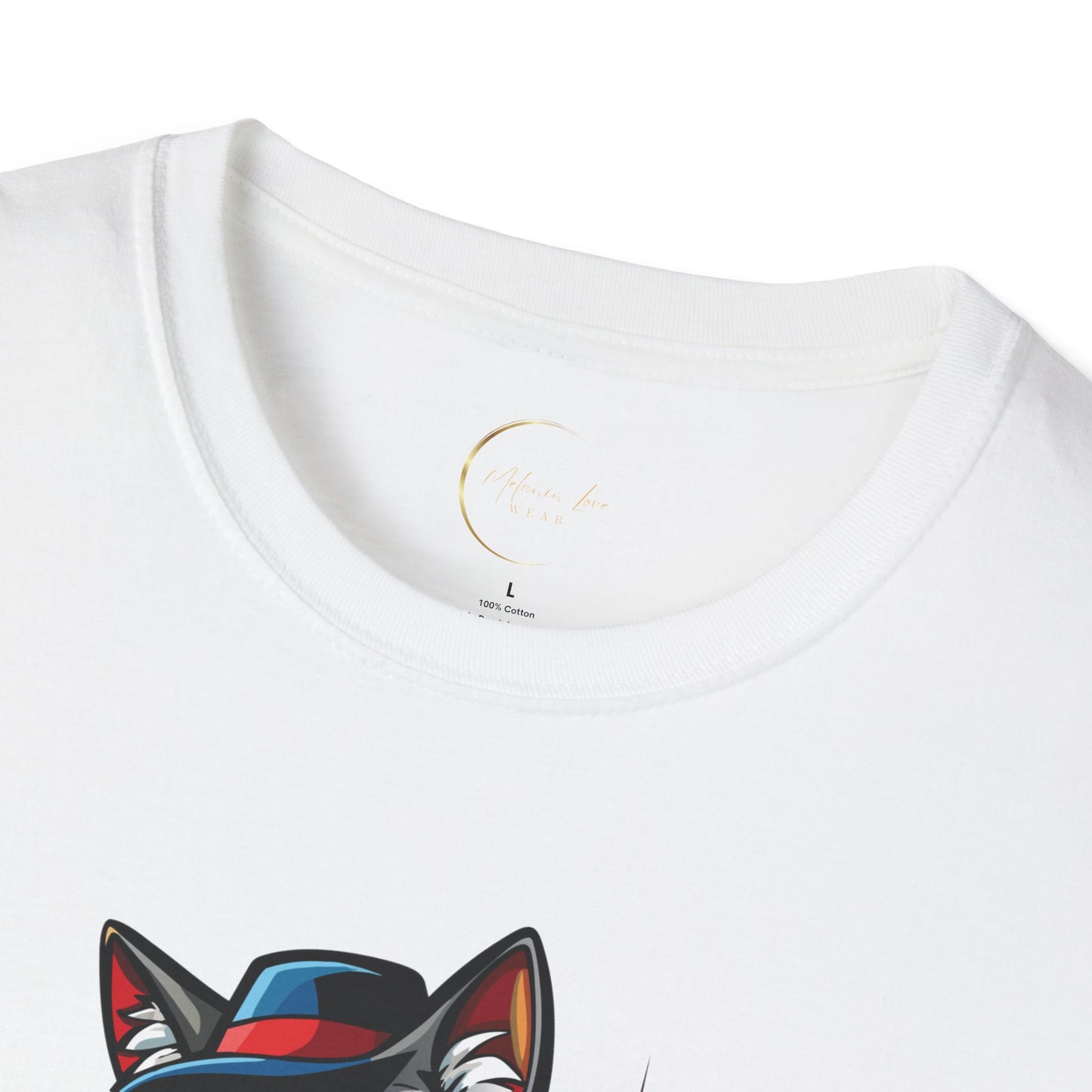 Unisex Softstyle Cat Father T-Shirt