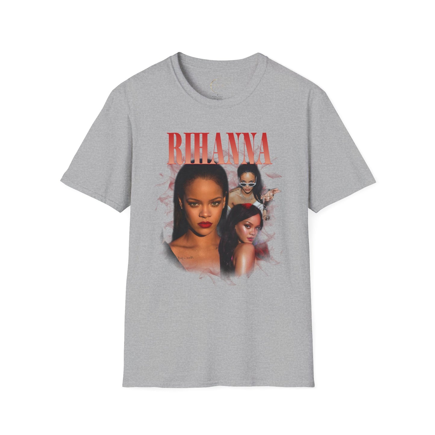 Rihanna Unisex Softstyle T-Shirt | Casual Fashion, Music Lover Gift, Birthday Gift, Concert Tee, Unique Style