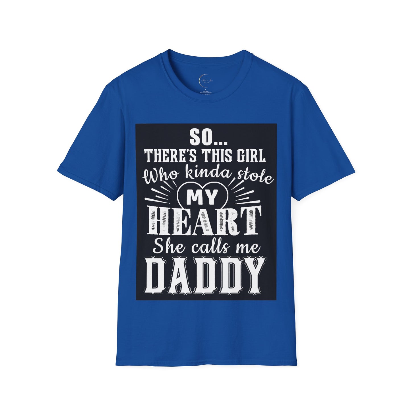 Unisex Softstyle My Heart Daddy T-Shirt