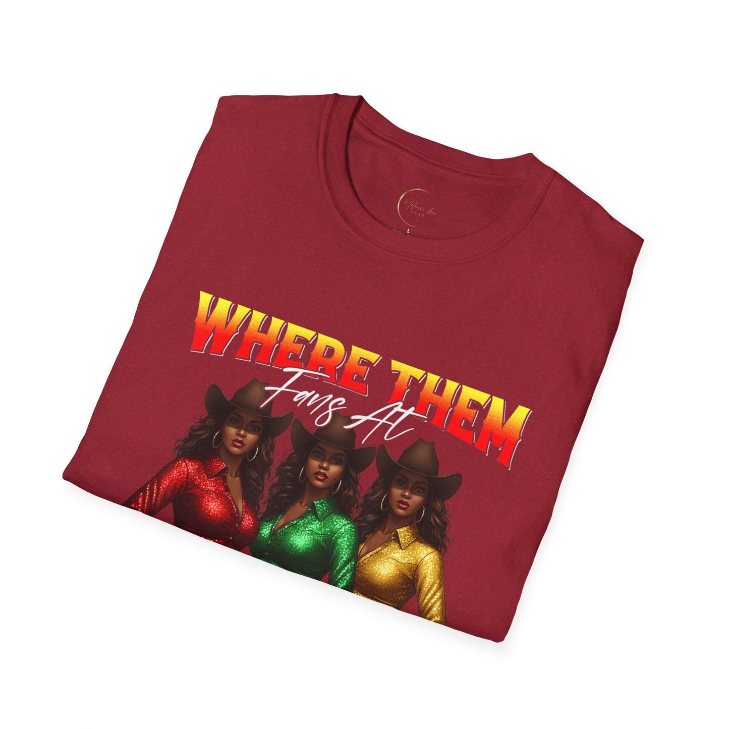 Where Them Boots T-Shirt, Unisex Softstyle Tee, Afrocentric Shirt, Fashionable Graphic Tee, Statement T-Shirt, Everyday Casual Wear