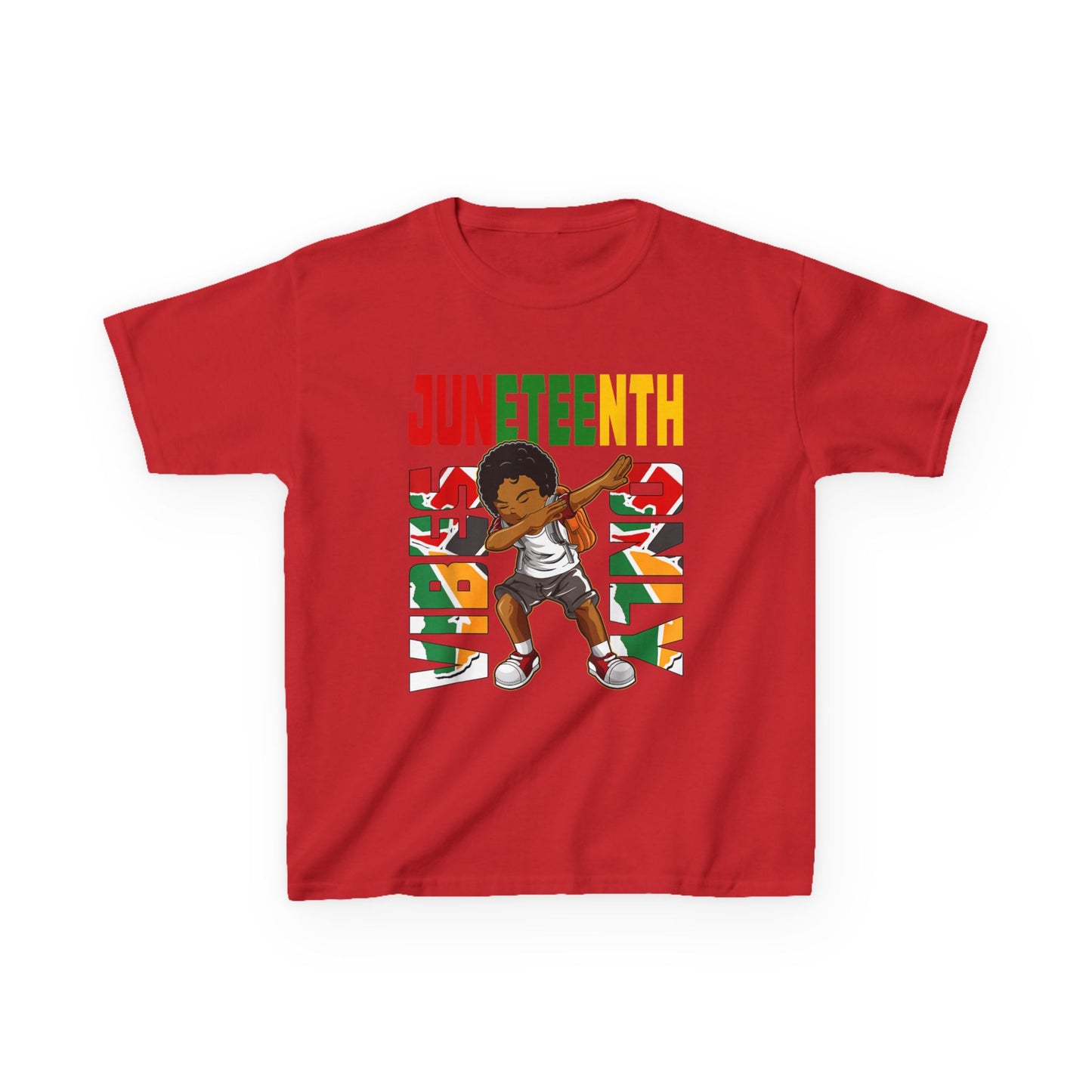 Little Boy Juneteenth Vibes Tee