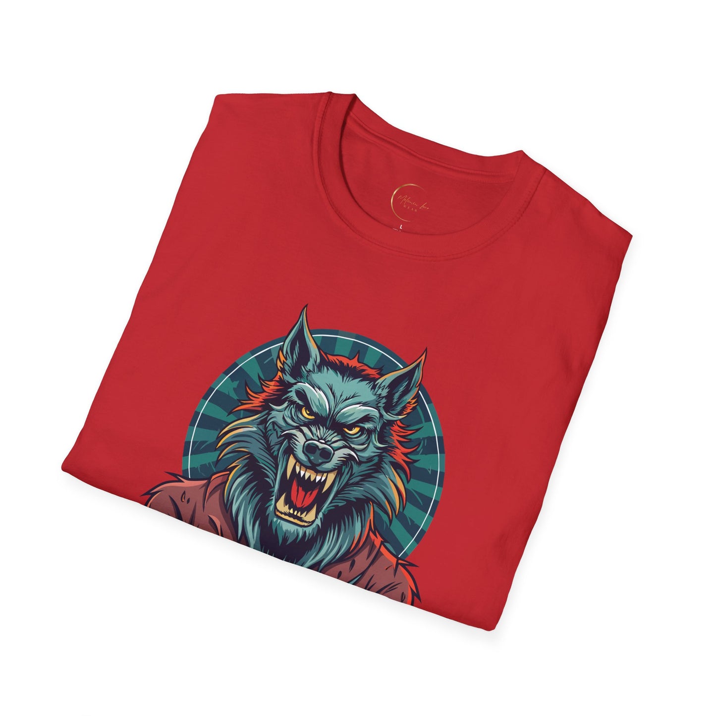 Unisex Softstyle Wolf Dad T-Shirt