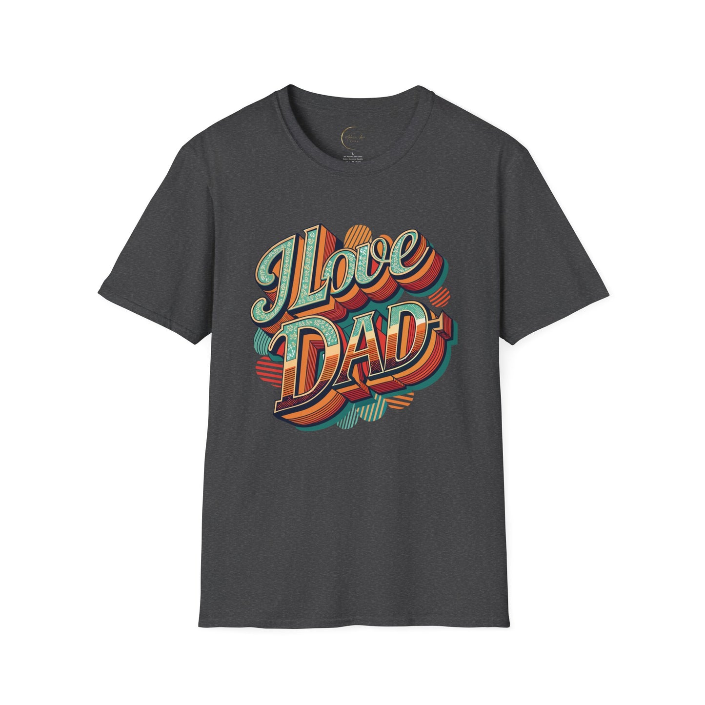 Unisex Softstyle I Love Dad T-Shirt