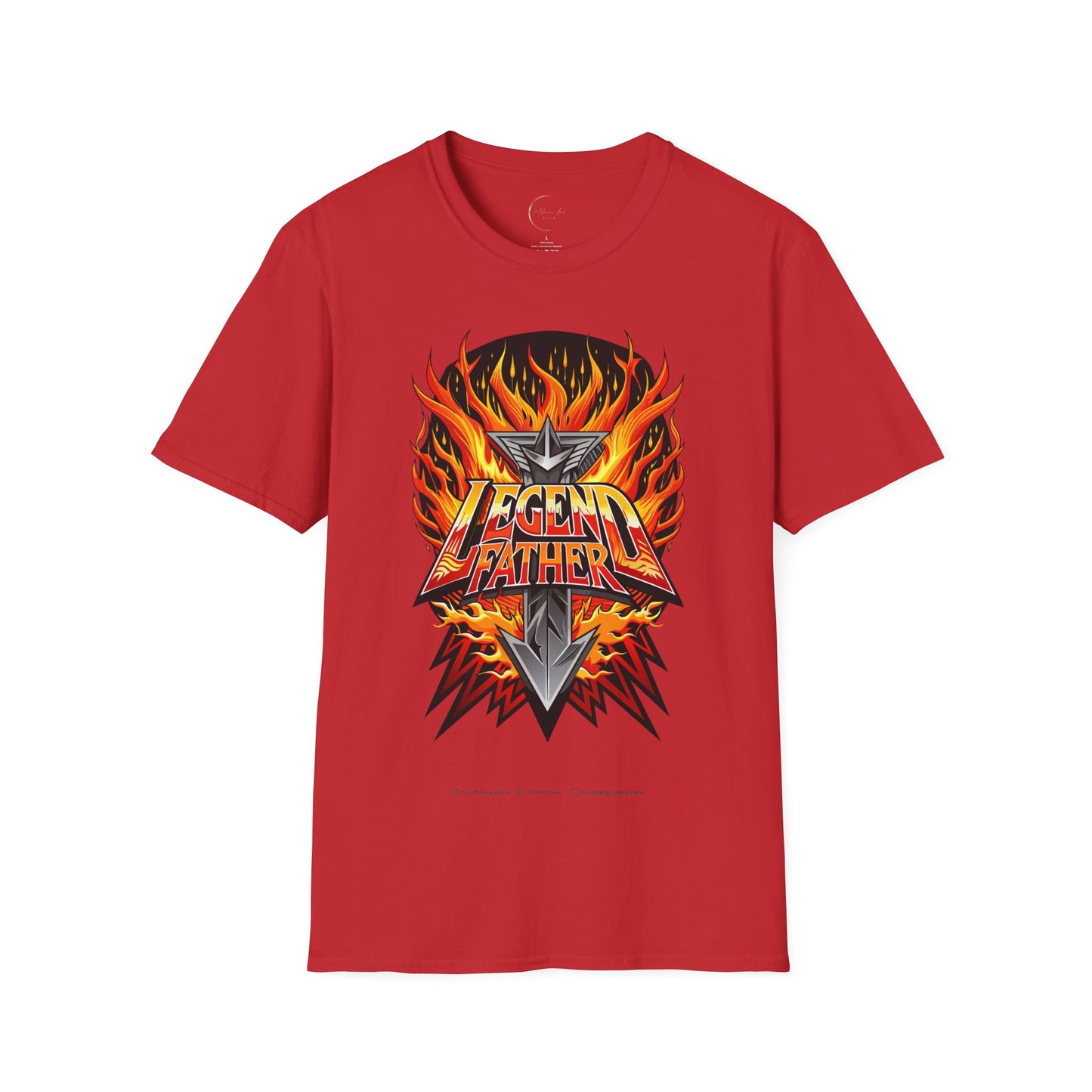 Unisex Softstyle Legend Father T-Shirt