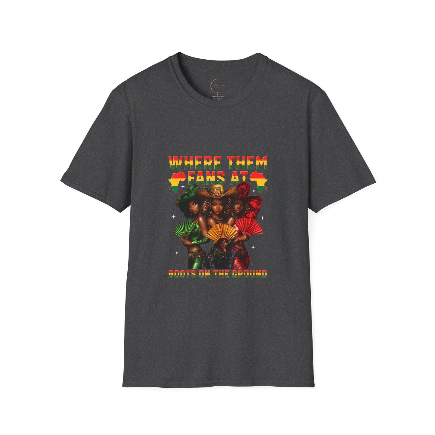 Vibrant Message T-Shirt, Slouchy Graphic Tee, Unisex Casual Wear, Gift for Fans, Music Festival Fashion, Everyday Comfort Tee