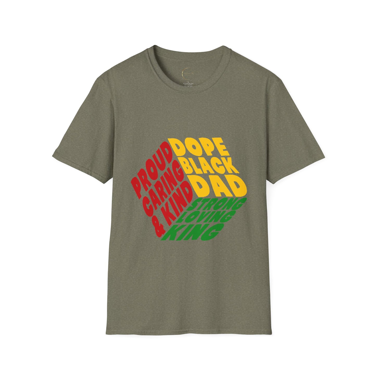 Unisex Softstyle Dope Black Dad T-Shirt