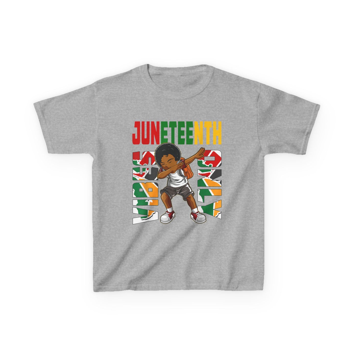 Little Boy Juneteenth Vibes Tee