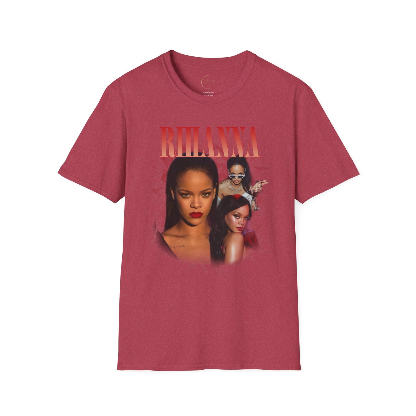 Rihanna Unisex Softstyle T-Shirt | Casual Fashion, Music Lover Gift, Birthday Gift, Concert Tee, Unique Style