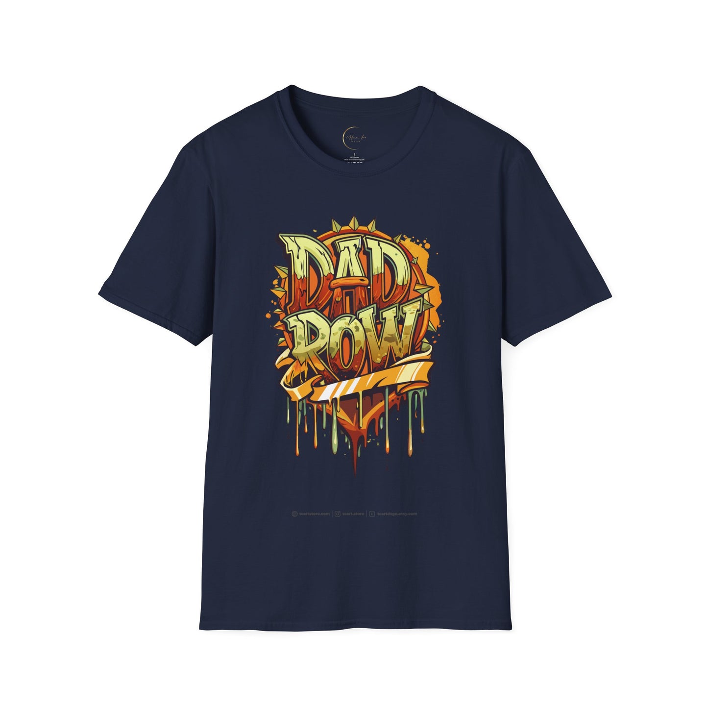 Unisex Softstyle Dad Row T-Shirt