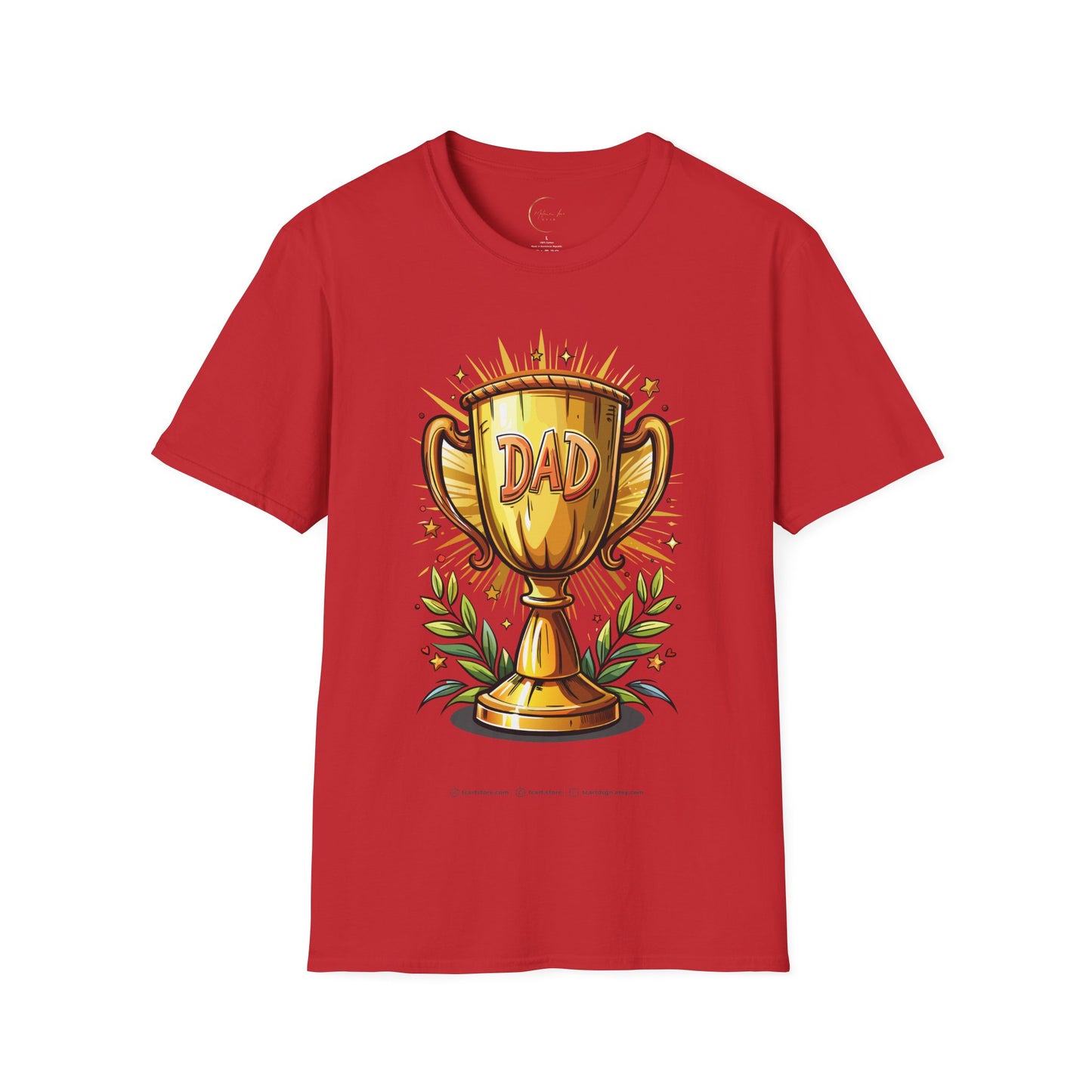 Unisex Softstyle Trophy Dad T-Shirt