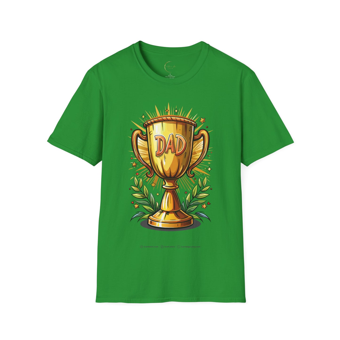 Unisex Softstyle Trophy Dad T-Shirt