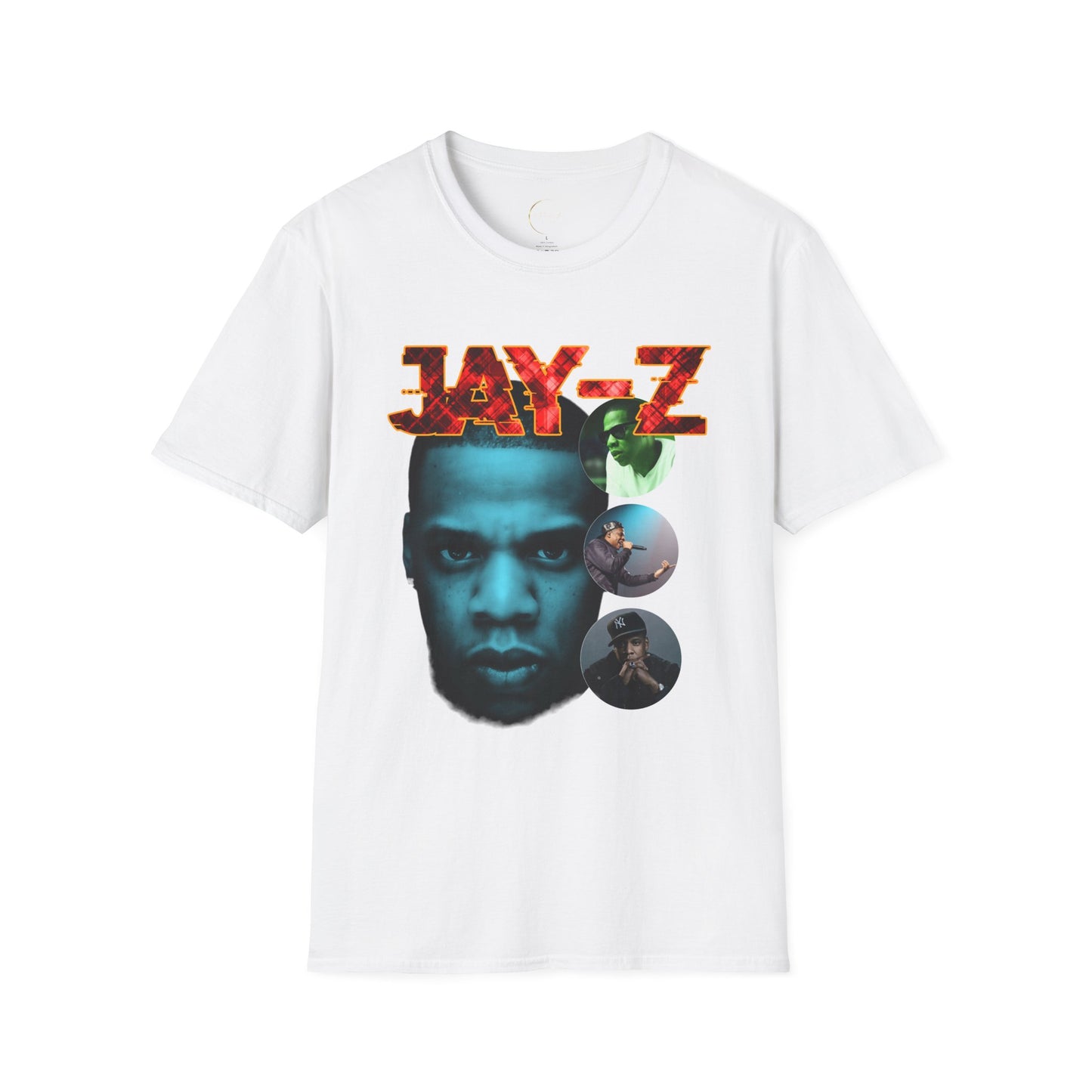 Jay-Z Inspiring Unisex Softstyle T-Shirt, Hip Hop Fashion Tee, Music Lover Gift, Streetwear Must-Have, Unique Concert Tee