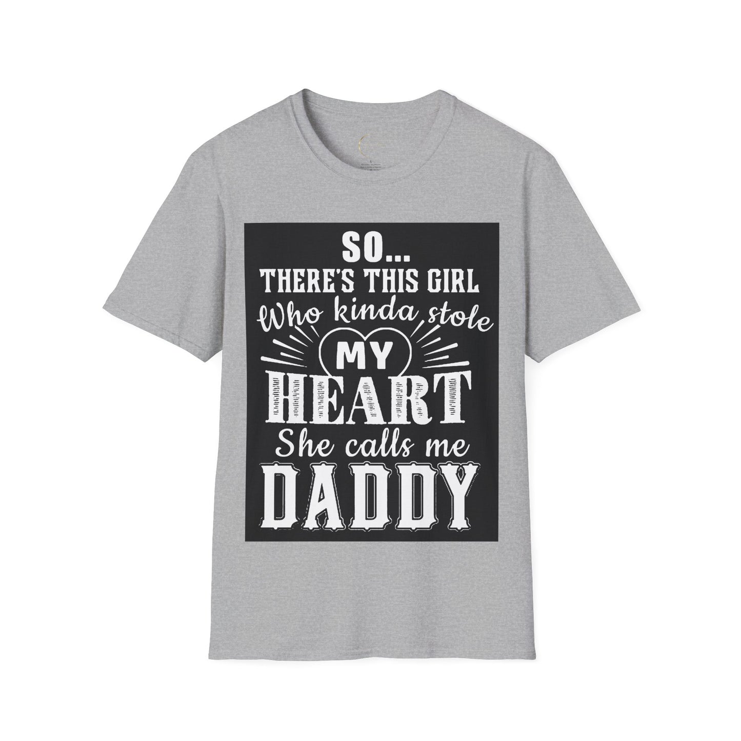 Unisex Softstyle My Heart Daddy T-Shirt