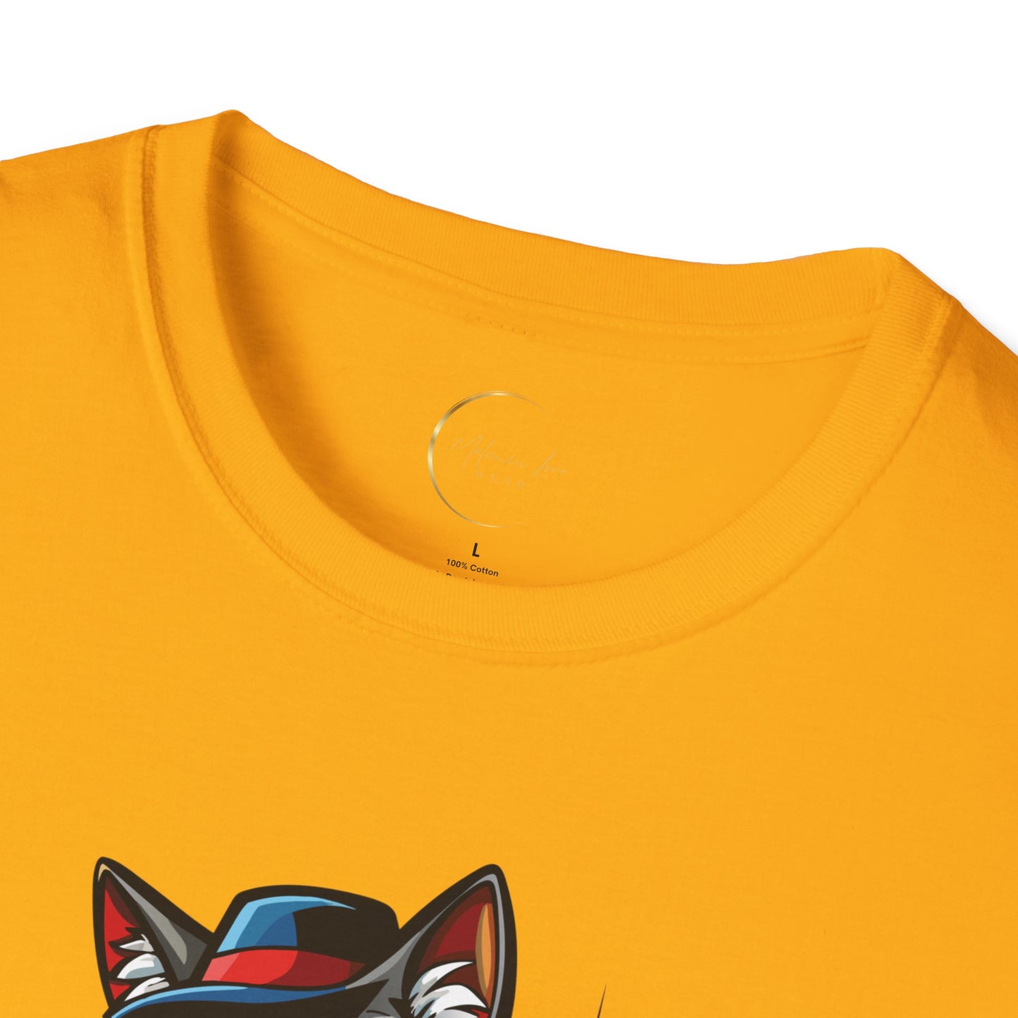 Unisex Softstyle Cat Father T-Shirt