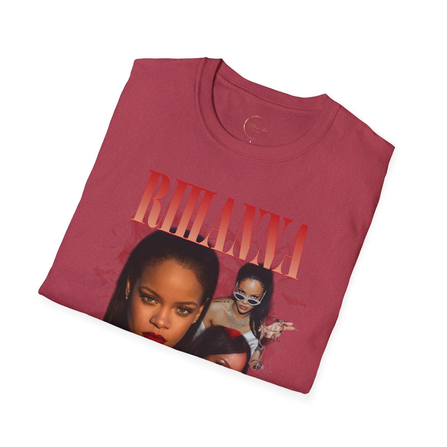 Rihanna Unisex Softstyle T-Shirt | Casual Fashion, Music Lover Gift, Birthday Gift, Concert Tee, Unique Style