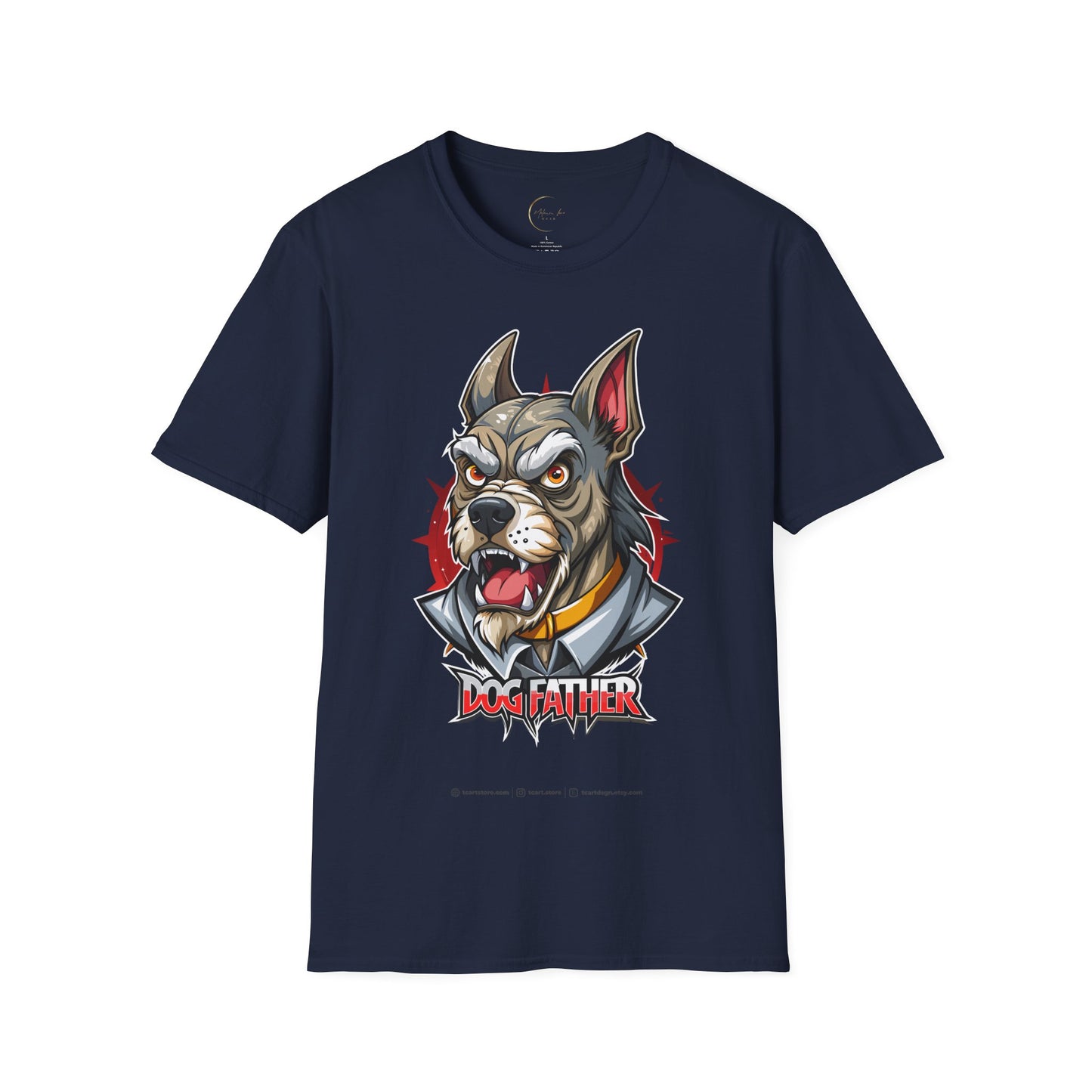 Unisex Softstyle Dog Father T-Shirt