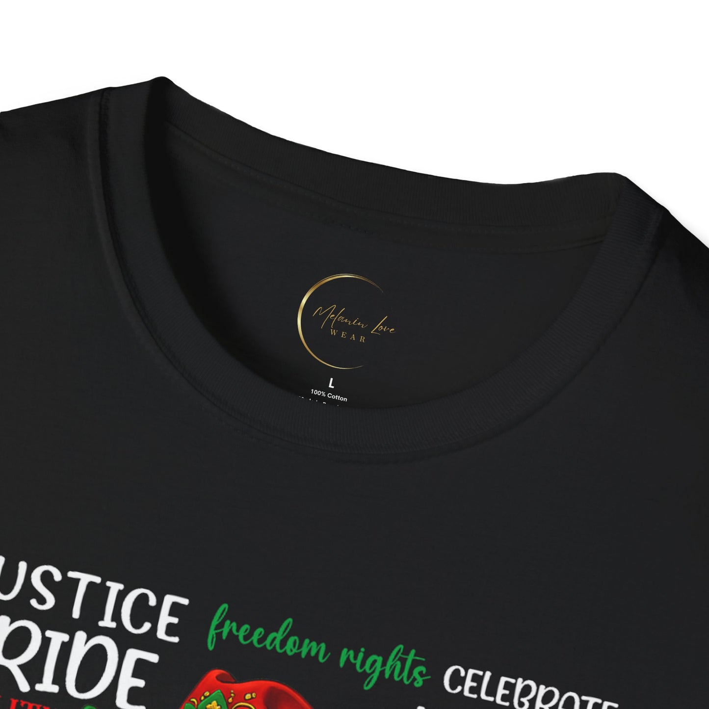 Juneteenth Celebration T-Shirt, Unisex Softstyle Tee, Black History Month Gift, Cultural Awareness Shirt, Independence Day Apparel