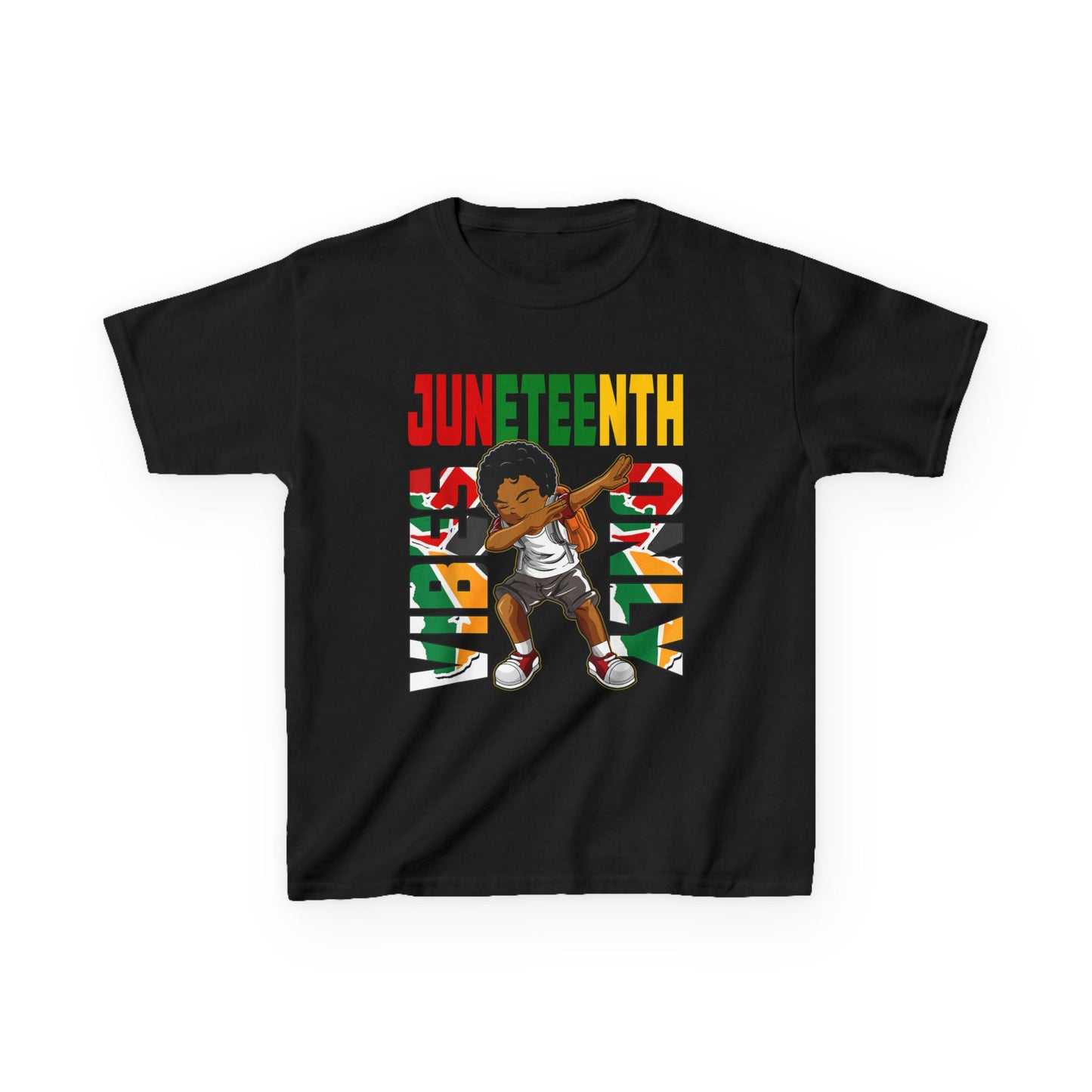 Little Boy Juneteenth Vibes Tee