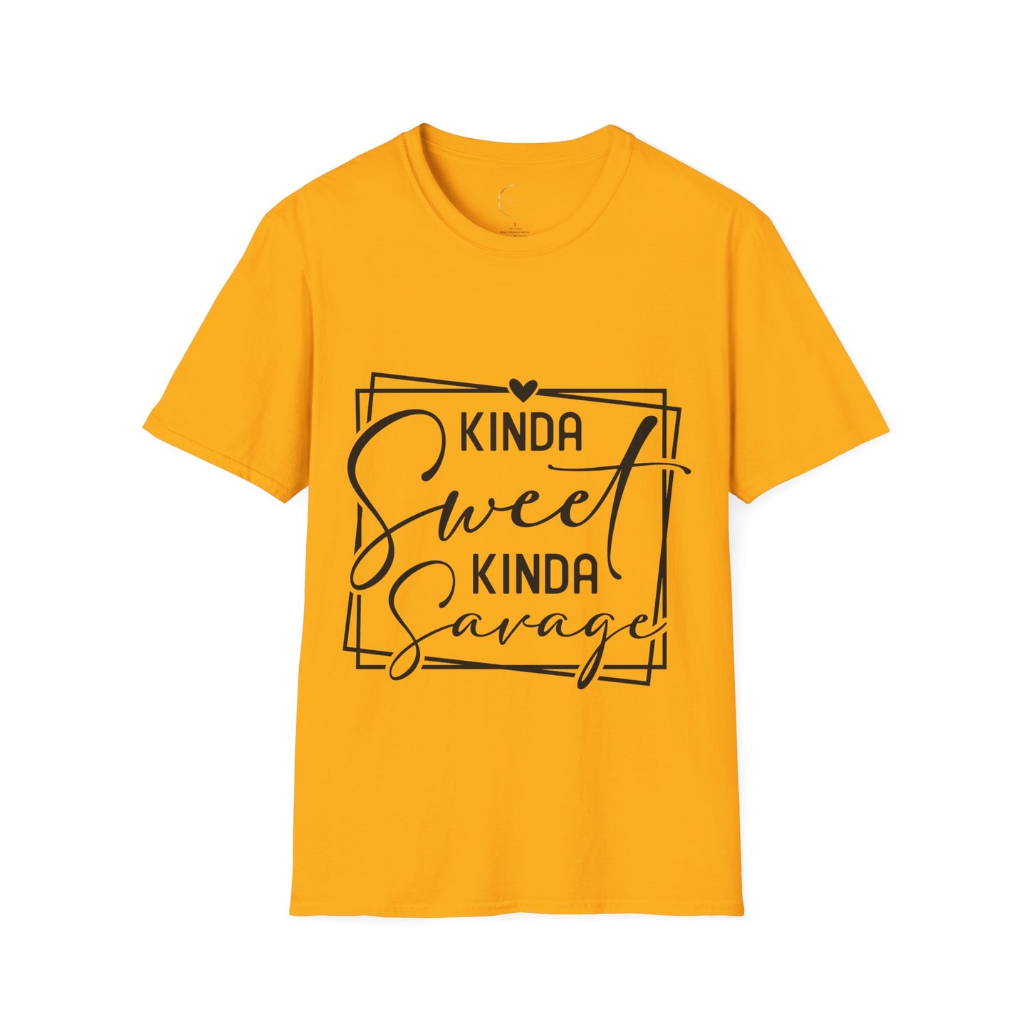 Unisex Softstyle Kinda Sweet Kinda Savage T-Shirt