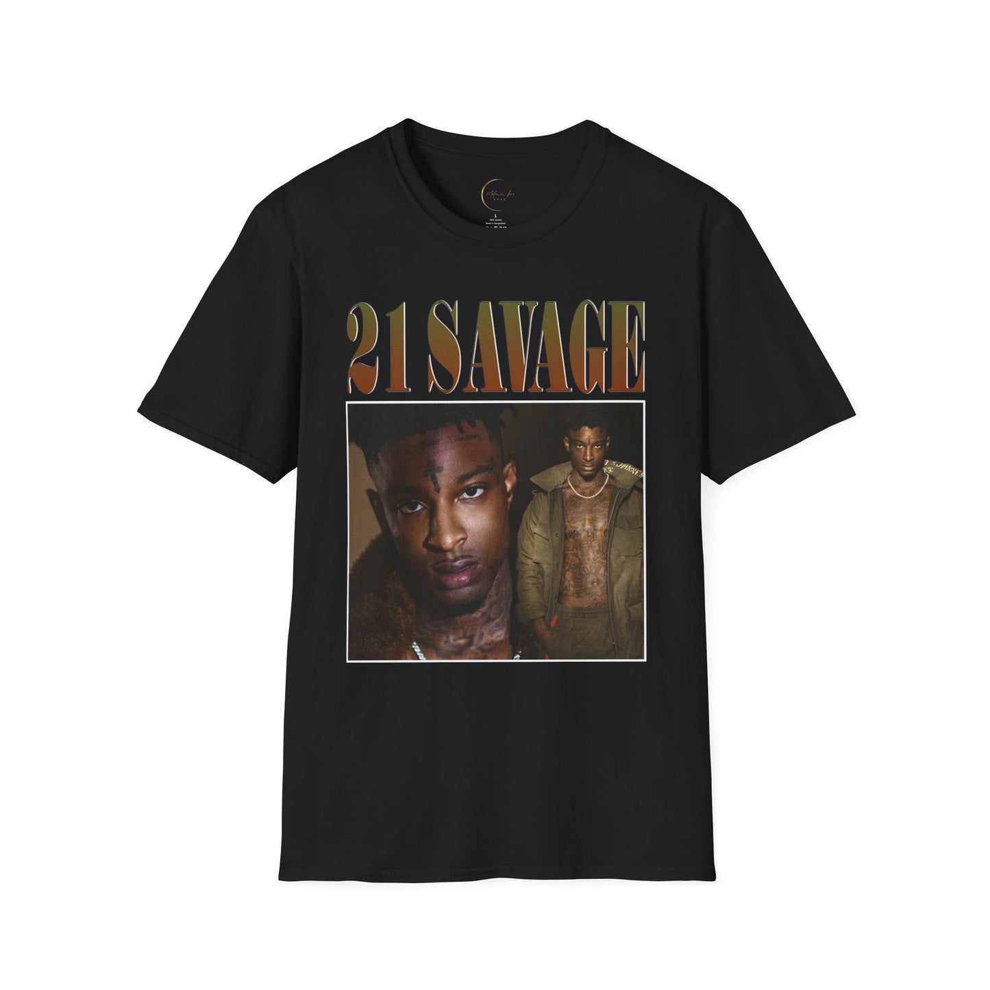 21 Savage Unisex Softstyle T-Shirt, Hip Hop Tee, Casual Wear, Gift for Music Lovers, Concert Outfit, Streetwear Fashion