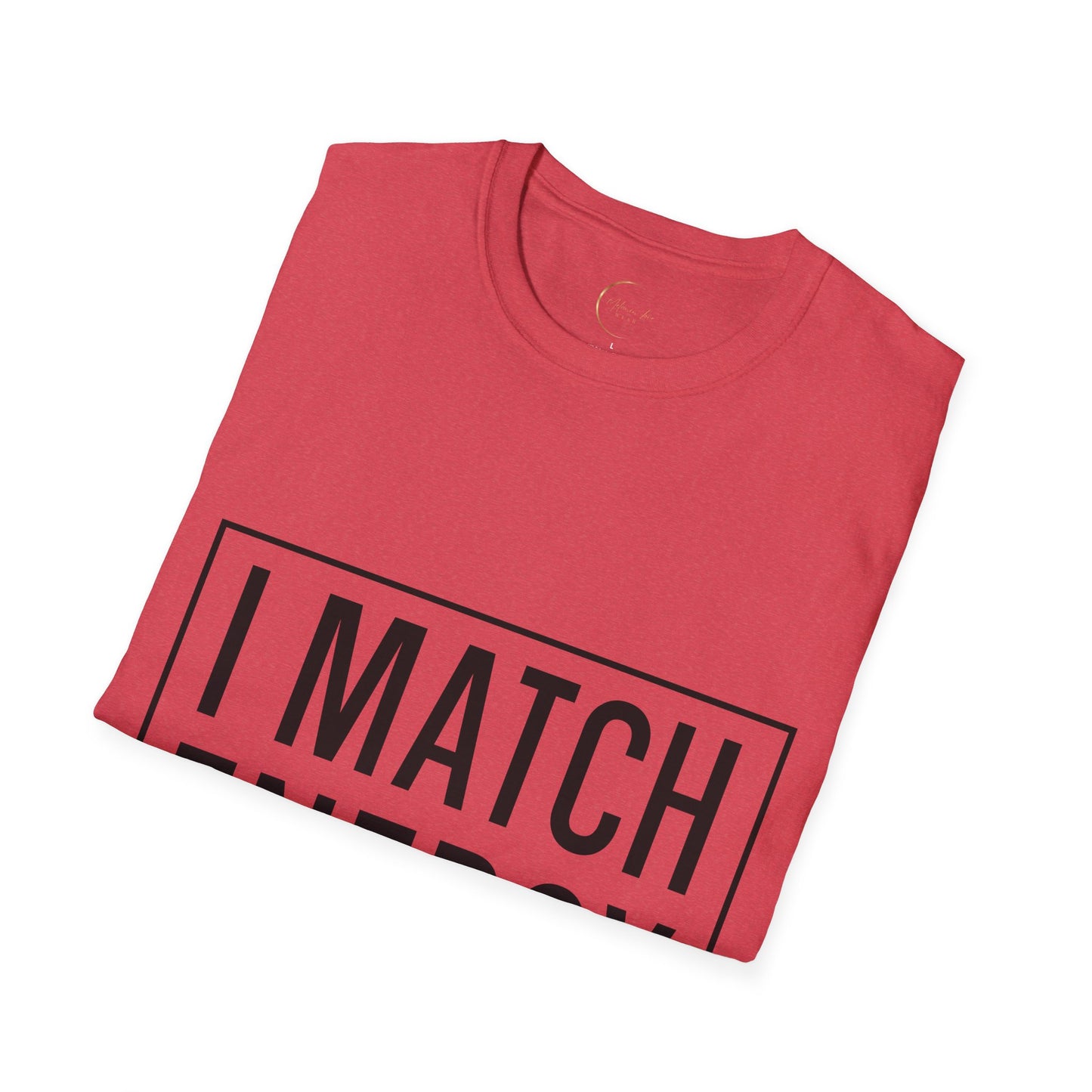 Unisex Softstyle I match energy T-Shirt